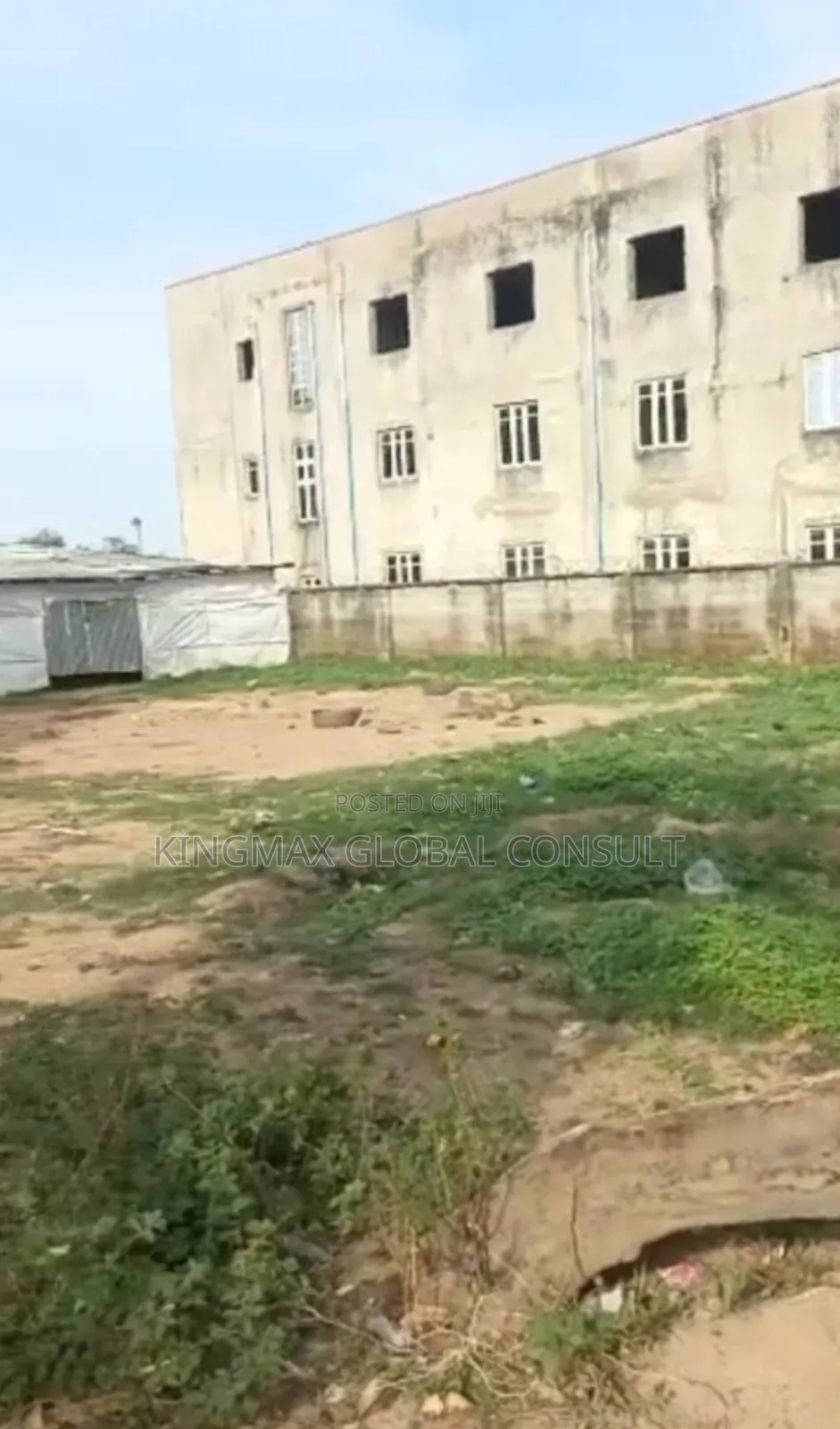Commercial Plot in Town1400sqm at Lifecamp With Cofo / Rofo in Life Camp