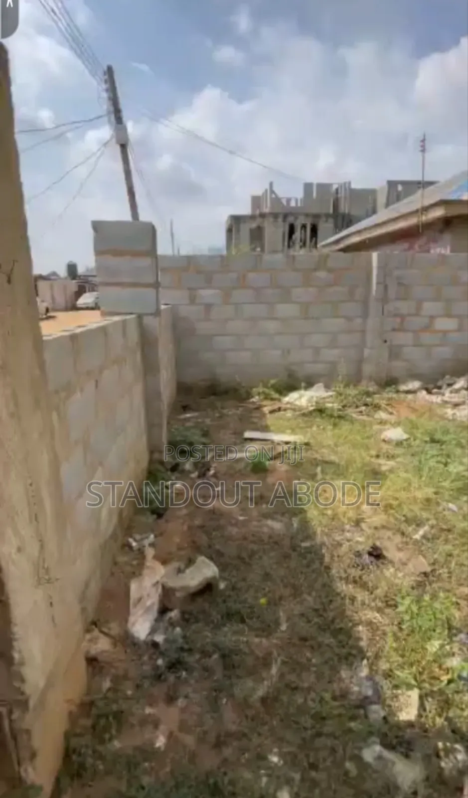Standard Half Plot of Land Fenced and Gated Land for Sale in Ijaiye in Abule Egba