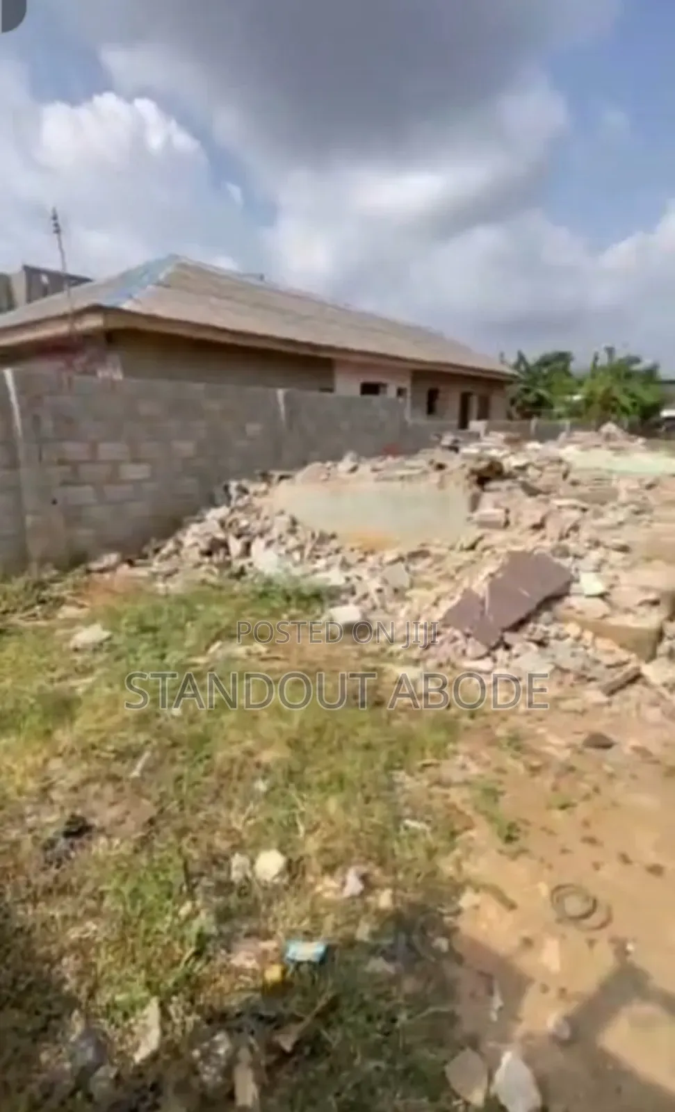 Standard Half Plot of Land Fenced and Gated Land for Sale in Ijaiye in Abule Egba
