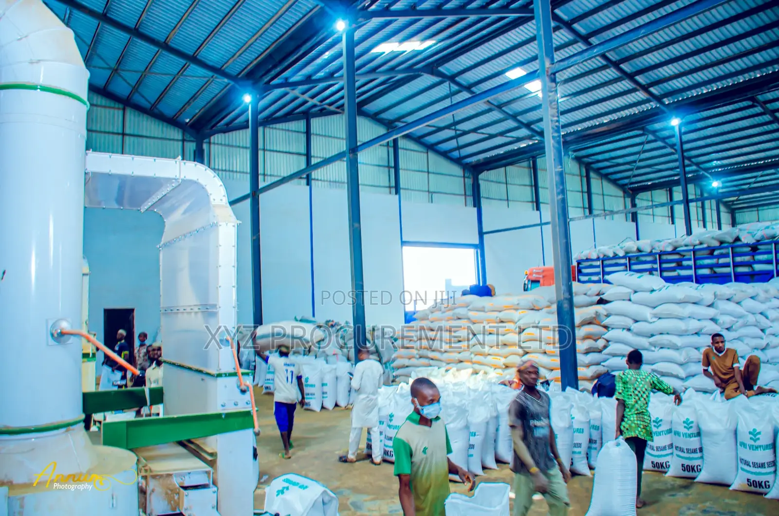 Farm Procession/Milling Factory in Doguwa