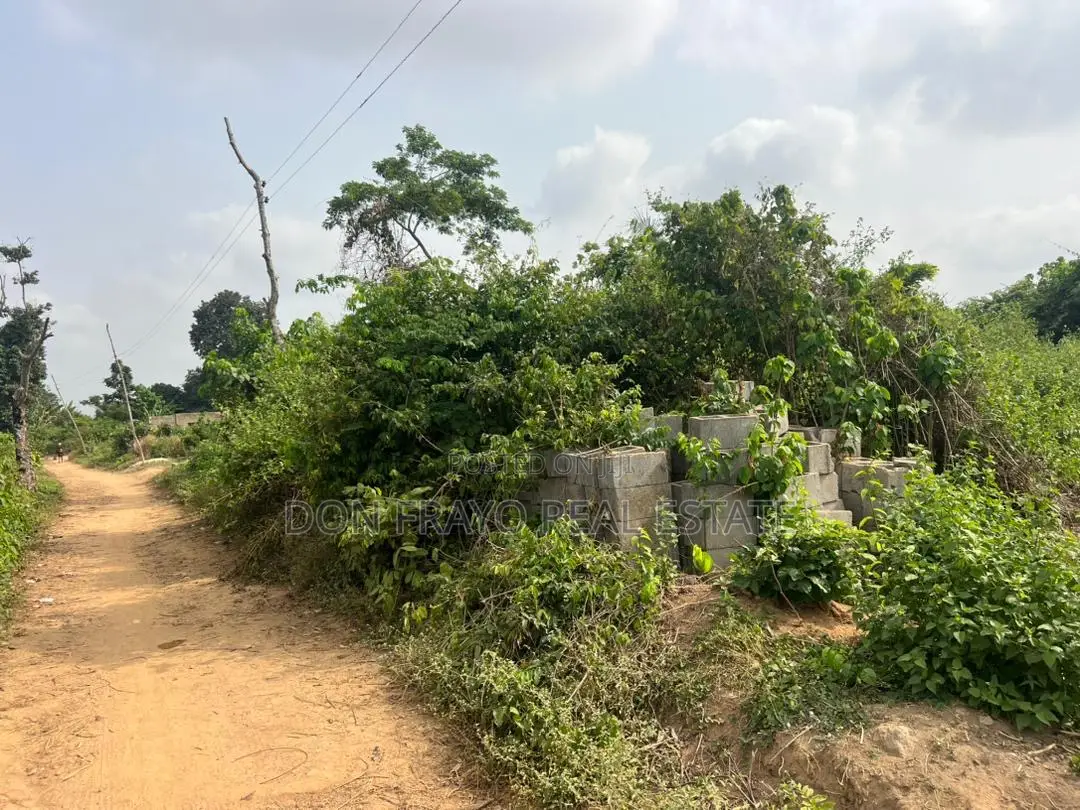 A Plot of Residential Land for Sale at Agboona Adeleye Olodo Ibadan in Iwo Road