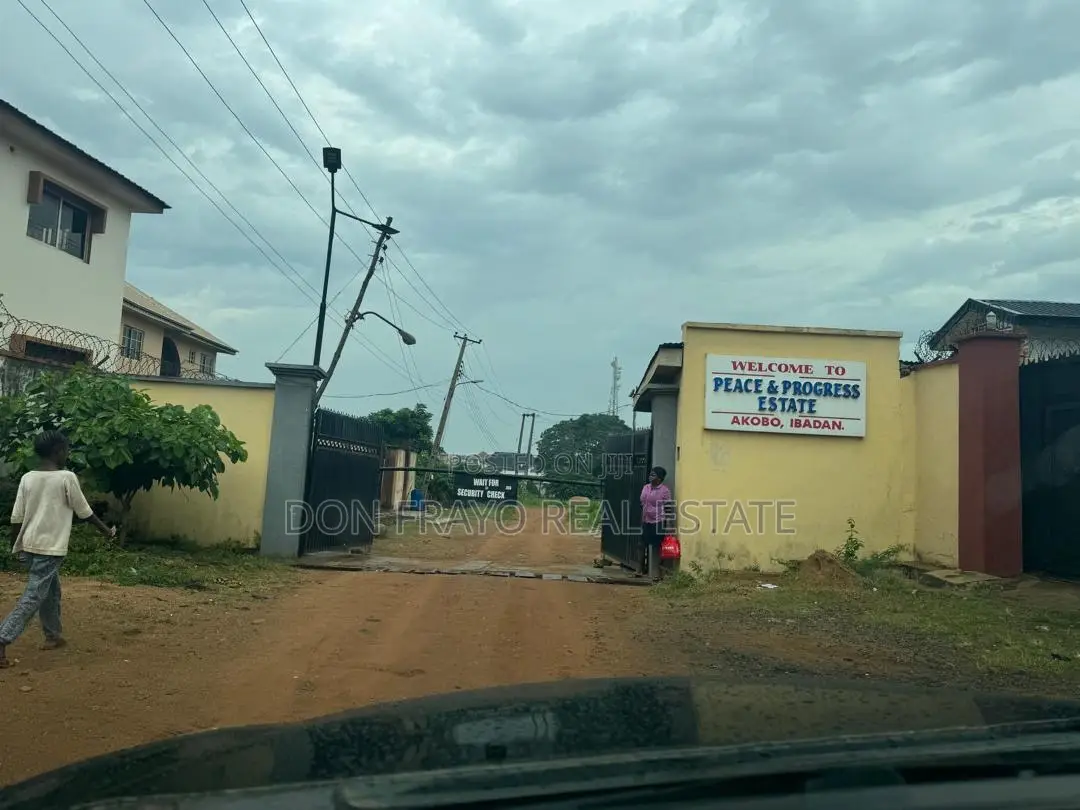 A Premium Residential Plot of Land for Sale in a Gated Estate at Akobo in Akobo