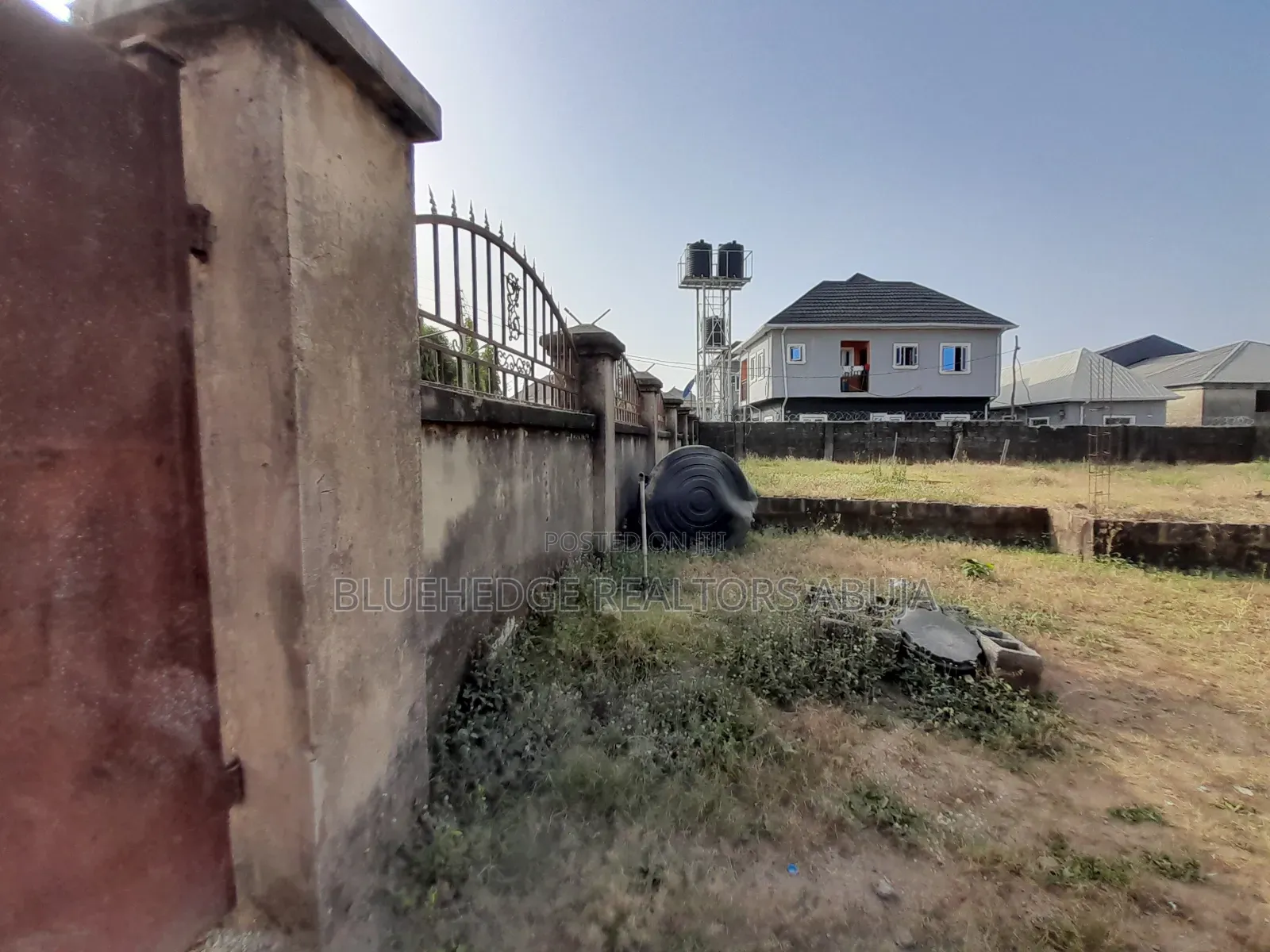 750sqm Fenced and Gated Plot With Solid 6-Bedroom Foundation + Bq in Kubwa