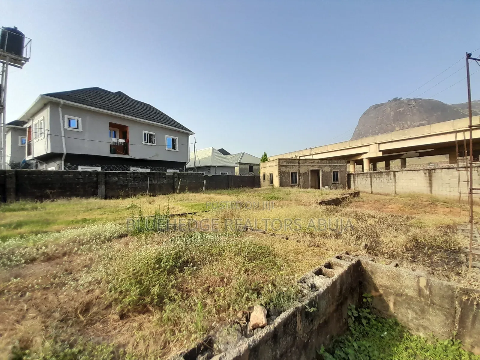 750sqm Fenced and Gated Plot With Solid 6-Bedroom Foundation + Bq in Kubwa