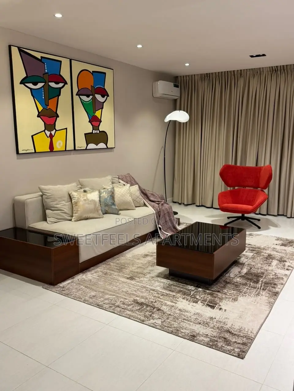 Luxury Vibes Only 2 Bedroom Terrace Apartment Available for Bookings in Ikate