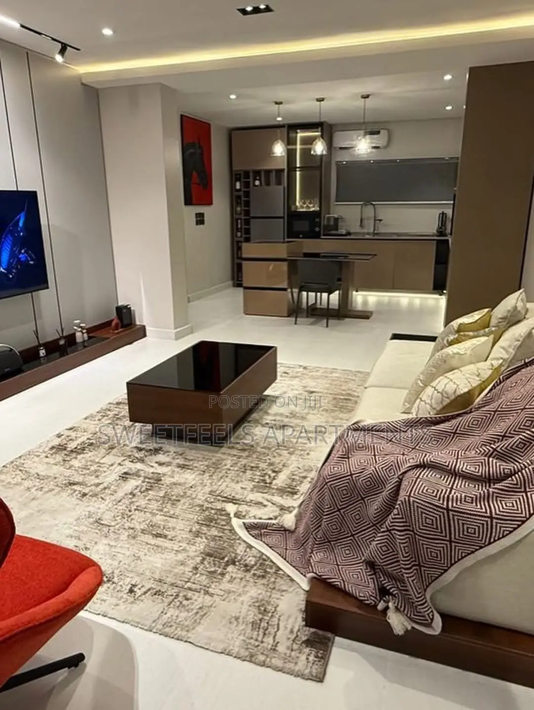 Luxury Vibes Only 2 Bedroom Terrace Apartment Available for Bookings in Ikate
