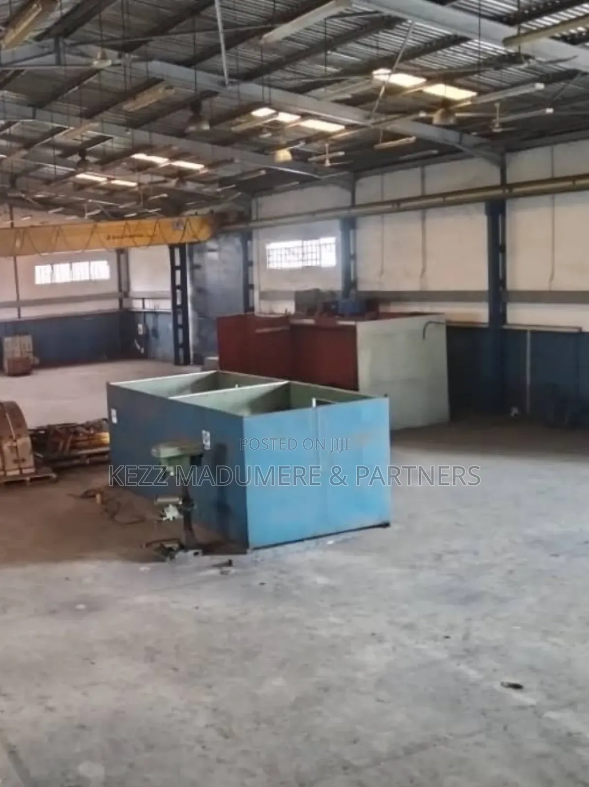 To Let/ Lease: 1200 SQMTRS Warehouse at Trans Amadi, Ph in Trans Amadi