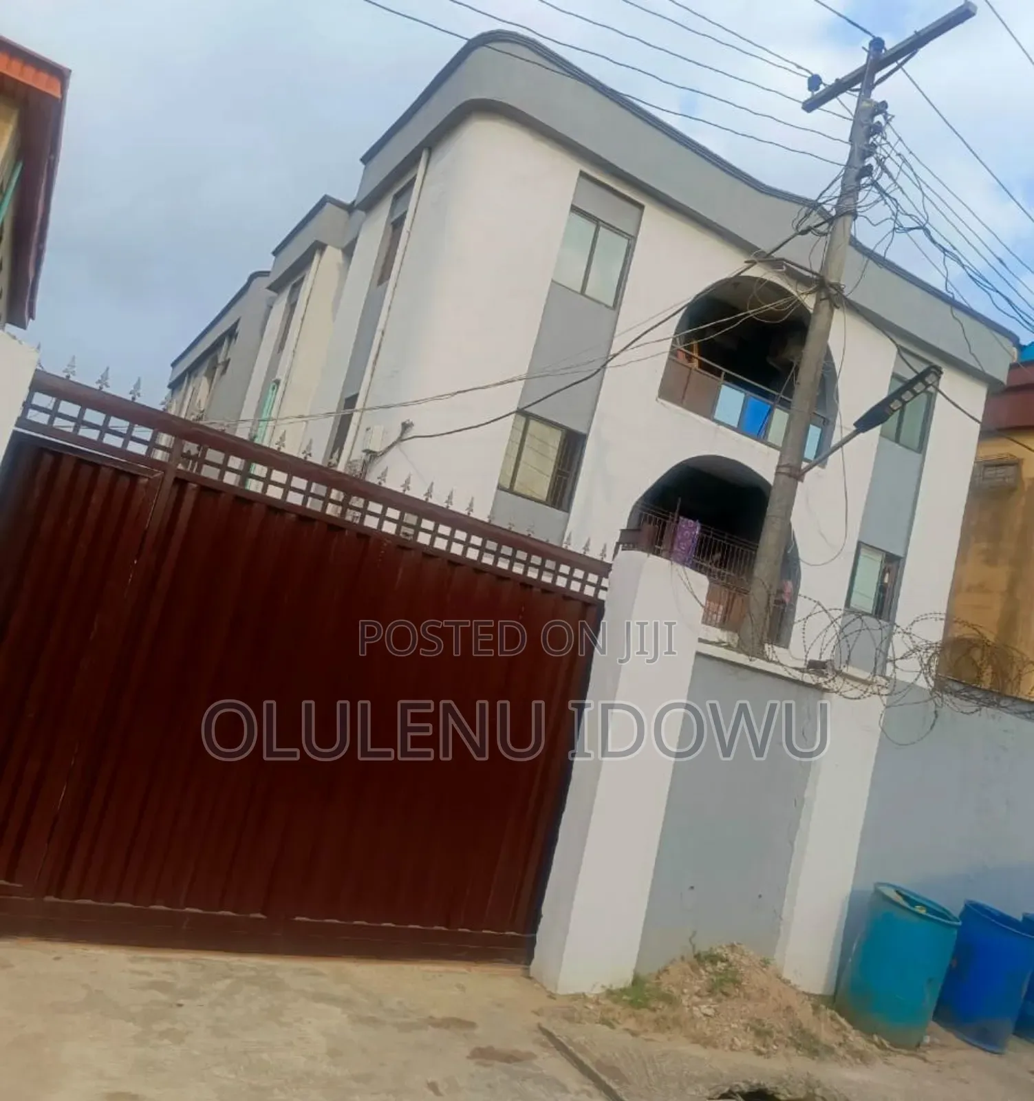 Furnished 3bdrm Block of Flats in Ipaja Road for sale in Ipaja Road