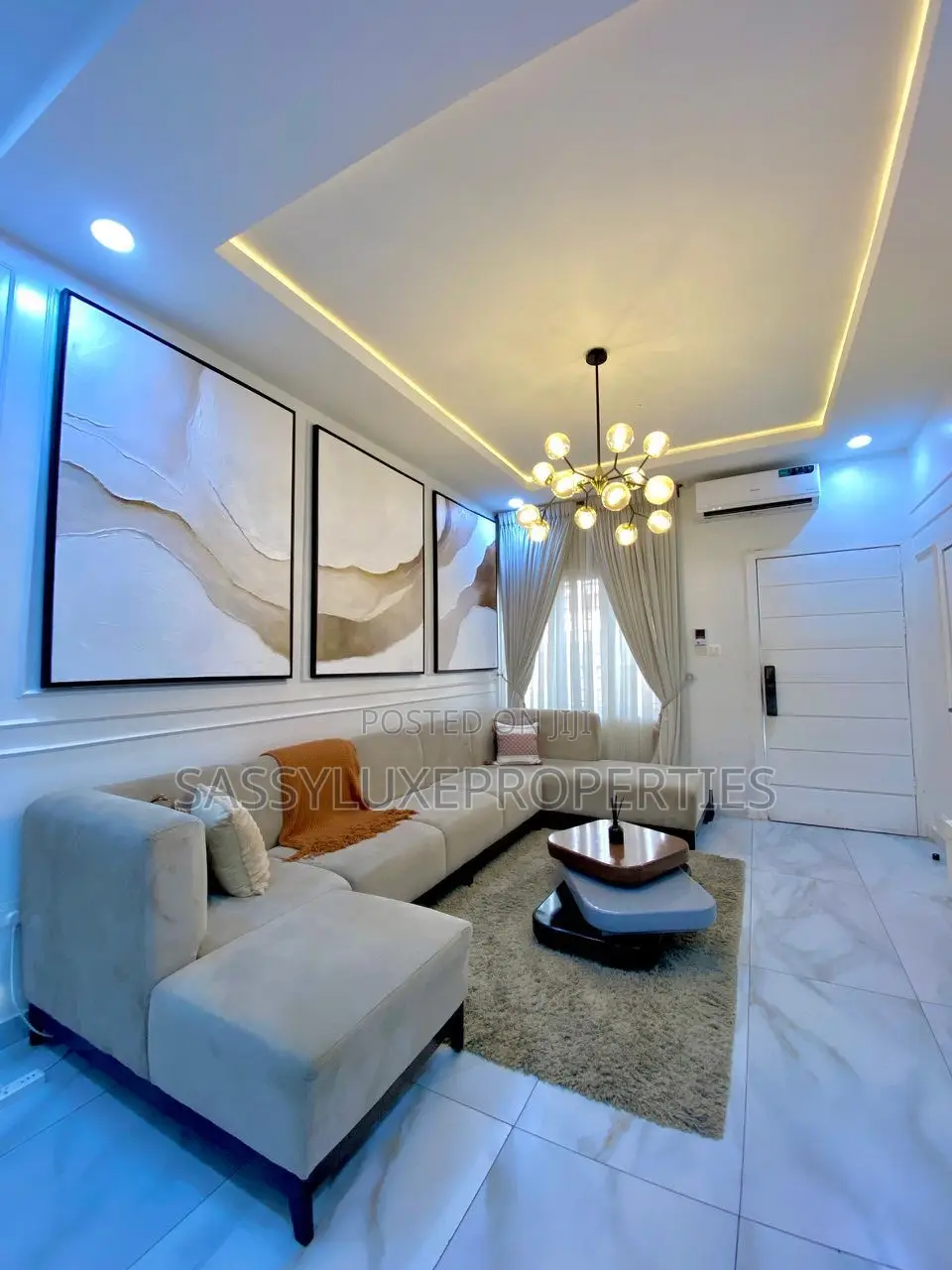 Minimalist 3 Bedroom Apartment in Lekki