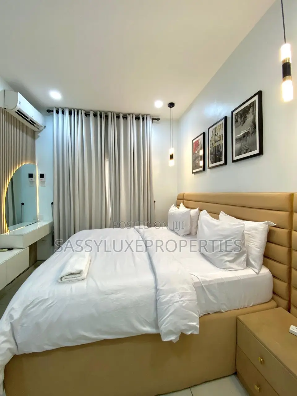 Minimalist 3 Bedroom Apartment in Lekki
