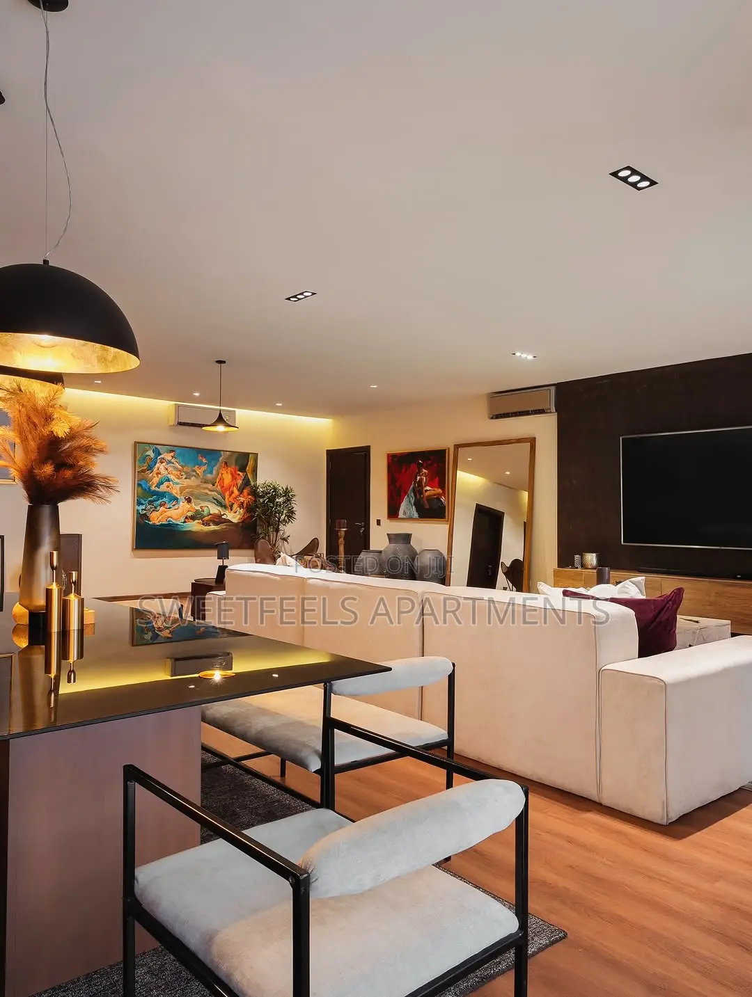 Brand New 2 Bedroom Apartment With an Office Space in Ikoyi S.W
