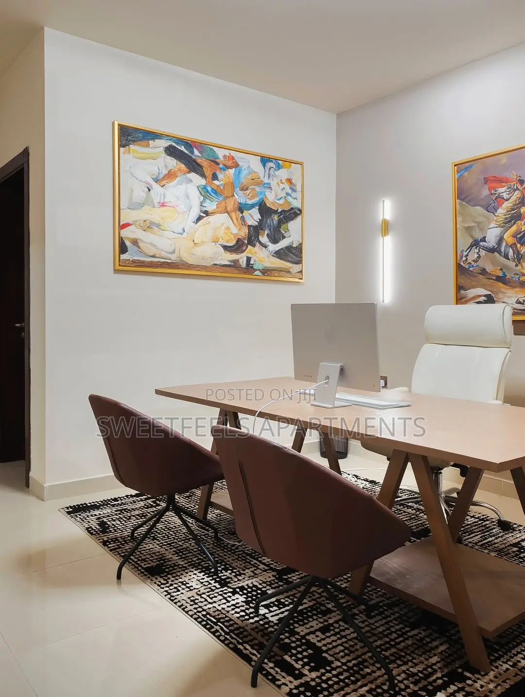 Brand New 2 Bedroom Apartment With an Office Space in Ikoyi S.W