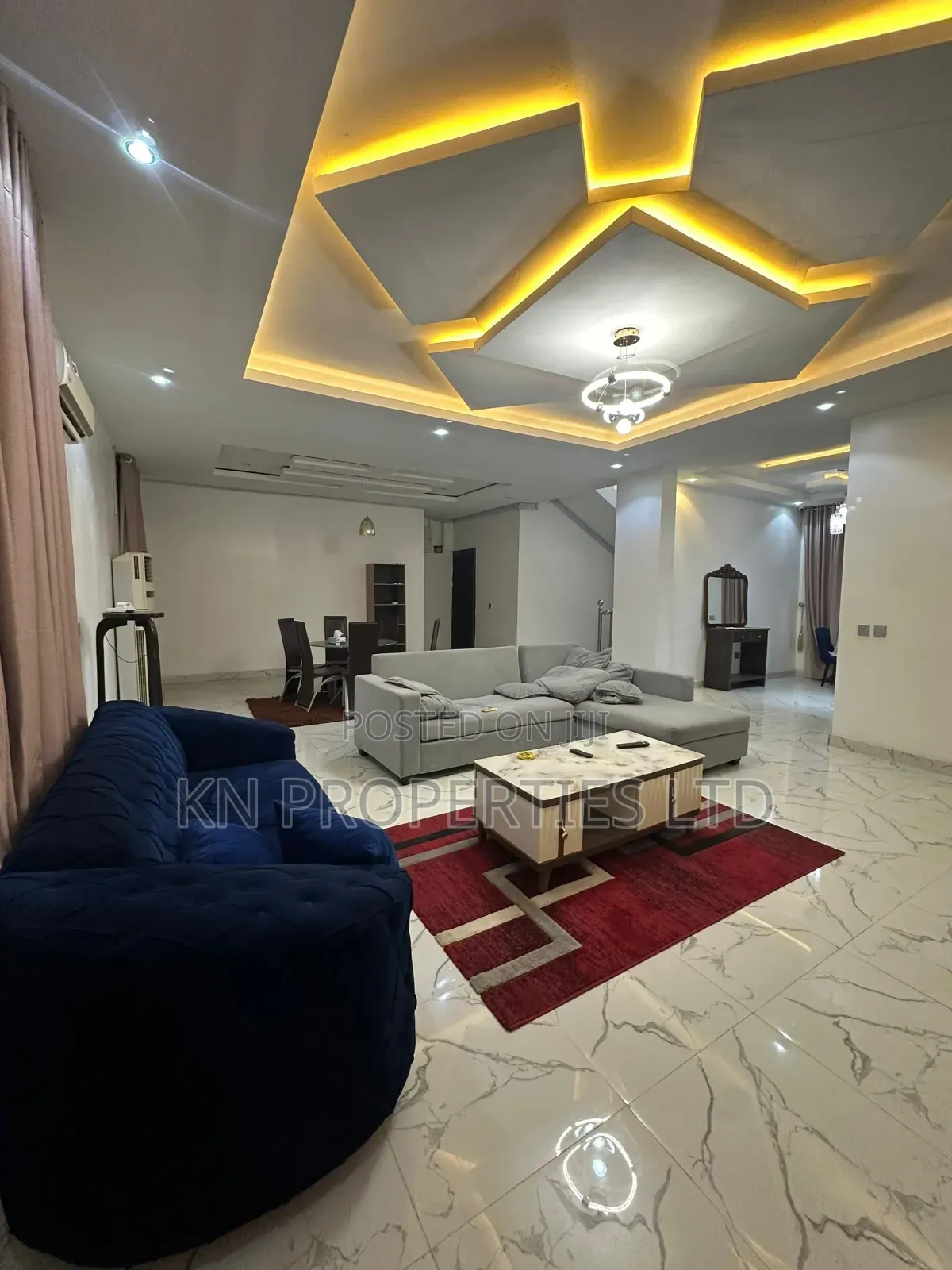 Furnished 5bdrm Duplex in Gusape Main, Guzape District for rent in Guzape District