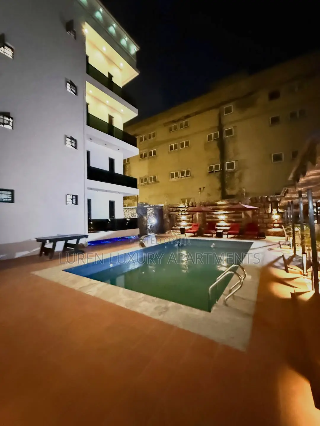 2 Bedroom Luxury Apartment + Swimming Pool Gym in Dawaki
