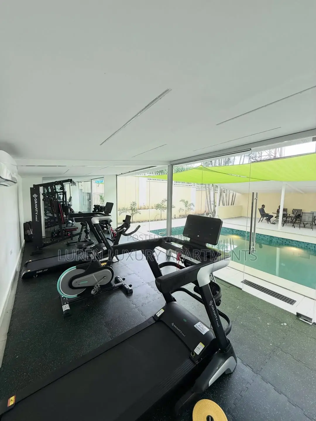 Automated Luxurious 2 Bedroom + Swimming Pool Gym in Maitama