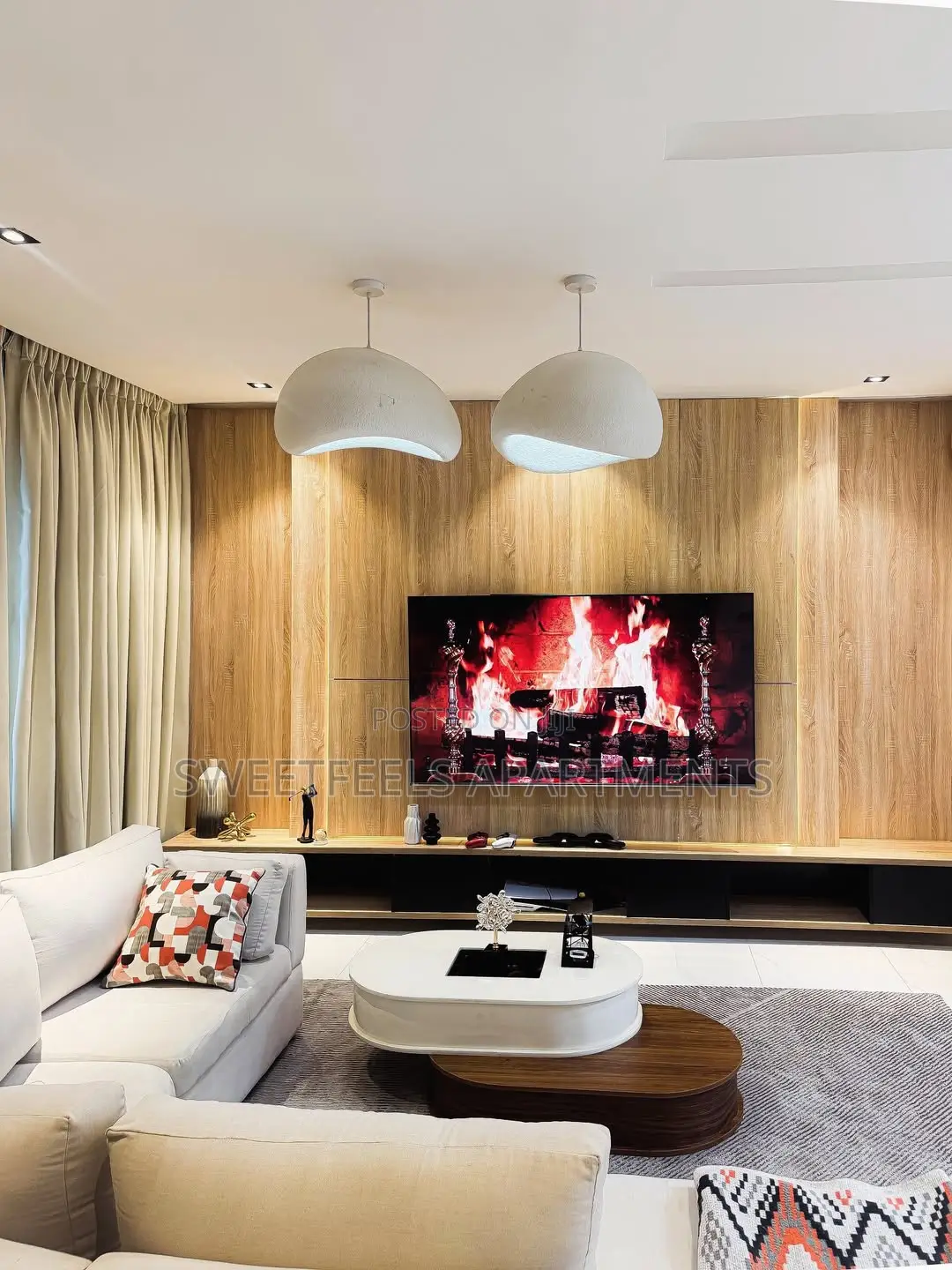 Luxury 3 Bedroom Maisonette With Private Cinema in Lekki Phase 1
