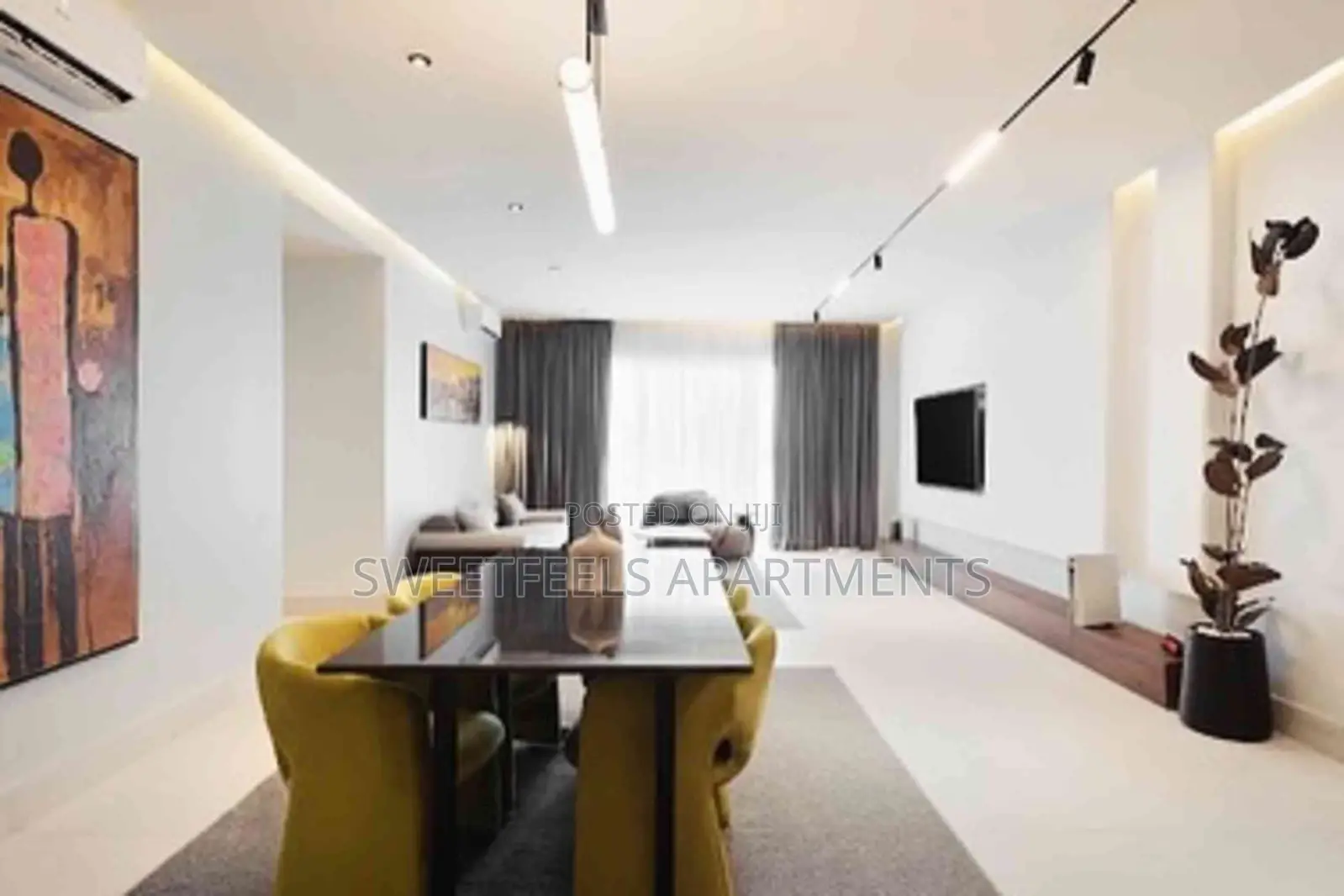 Luxury 2 Bedroom Apartment With Bq, Office Ps5 in Ahmadu Bello Way