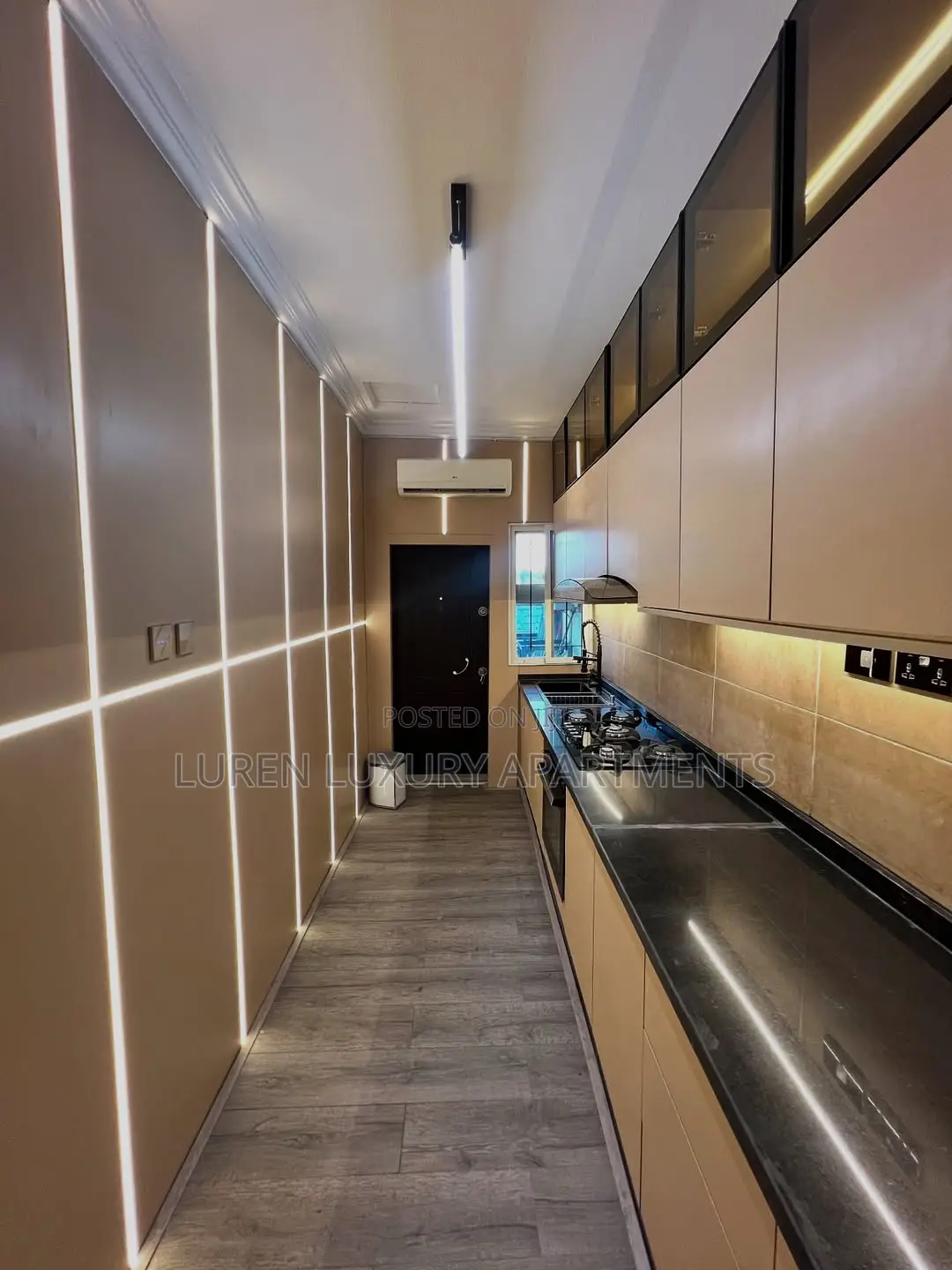 Luxury 1 Bedroom Smart Penthouse (Fully Automated) in Utako