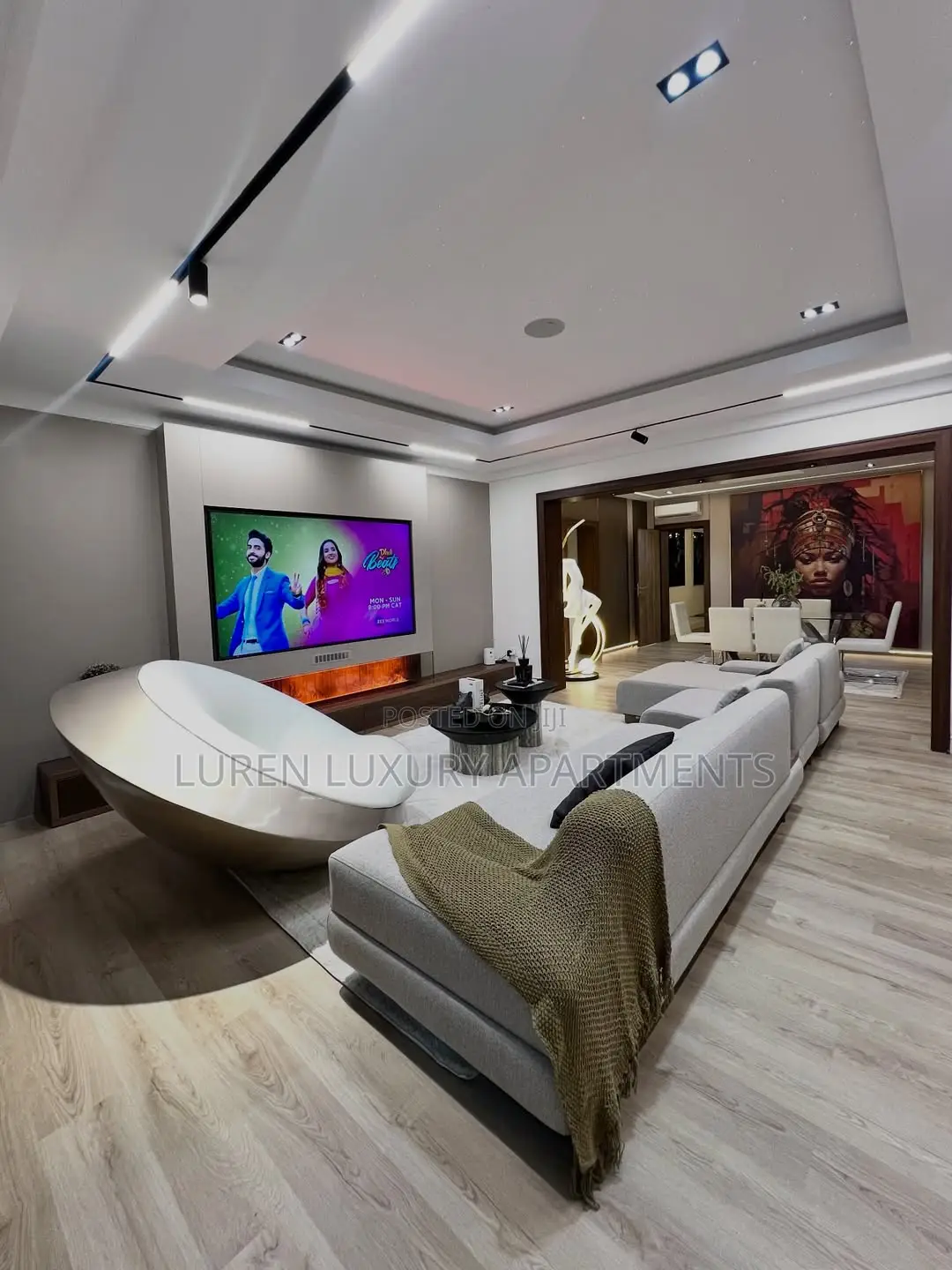 Ultra-Luxurious 3 Bedroom With Swimming Pool, Gym in Maitama
