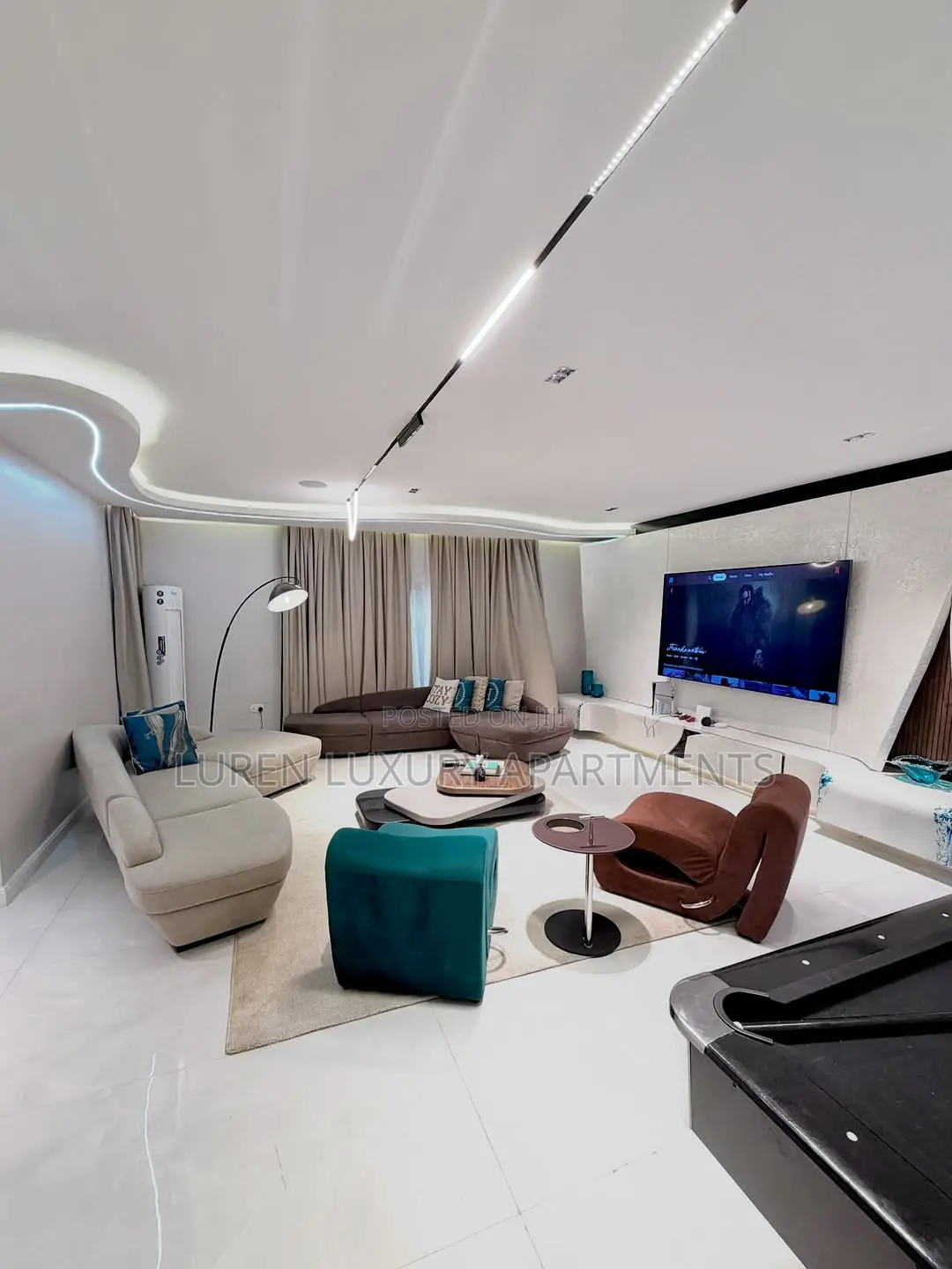Luxurious 3 Bedroom Apartment With Snooker Ps5 in Jahi