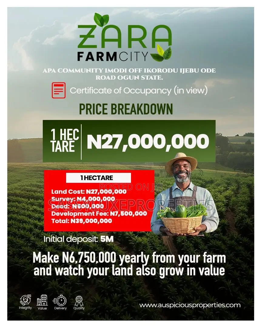 Land for Sale in Ijebu Ode