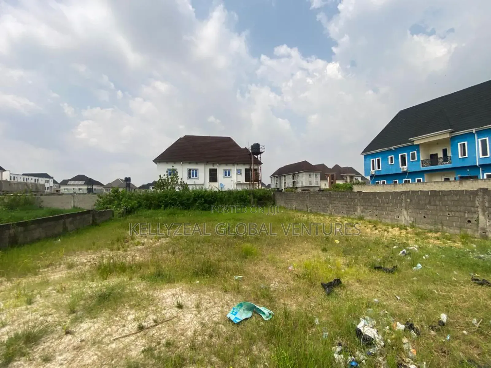30ft by 120ft Half Plot of Land With Cc of O in Hosanna Estate in Ago Palace