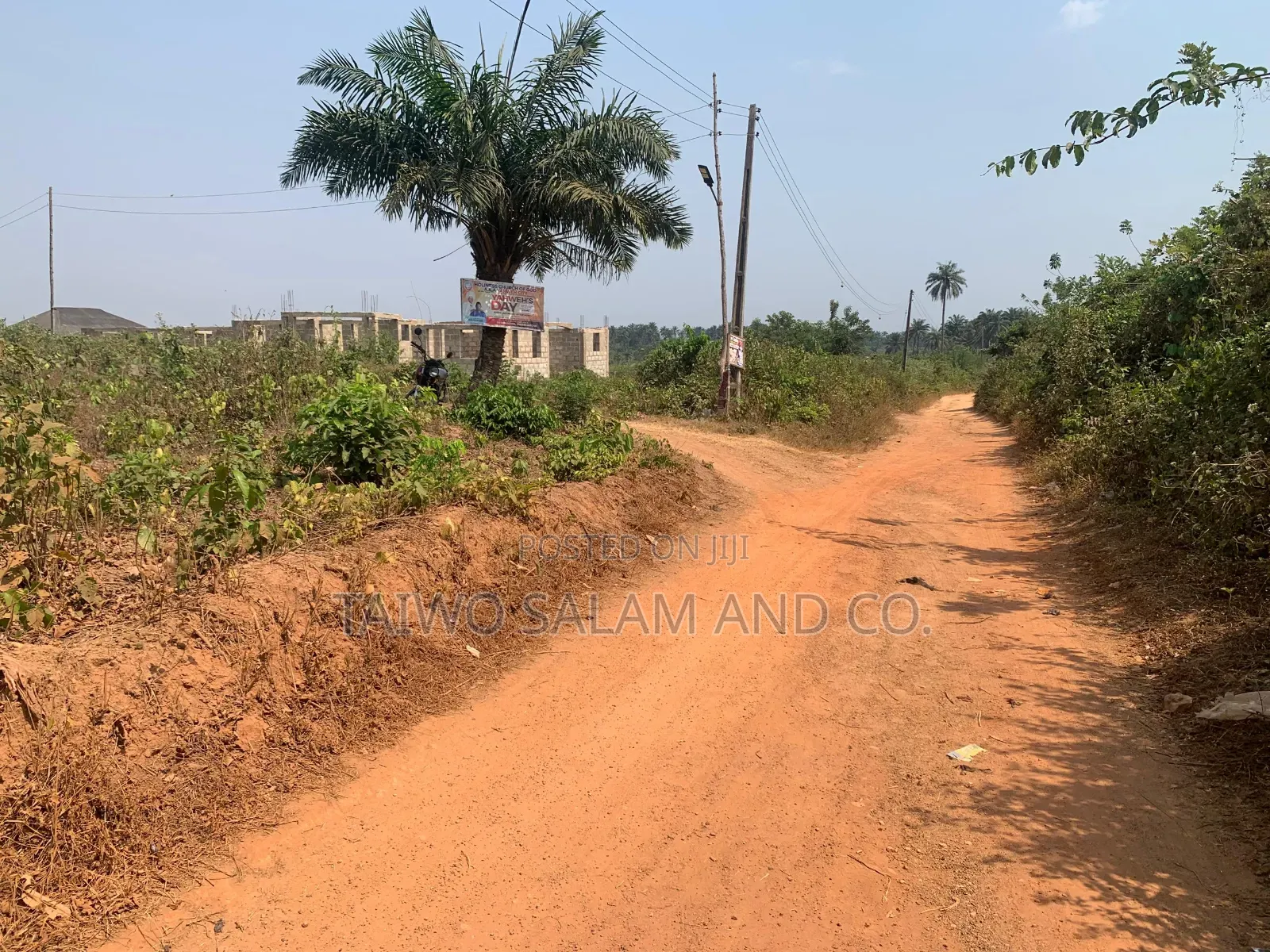 Residential Plot With Cofo at Idi Oro, Onidundun Area Akinyele Moniya in Oyo