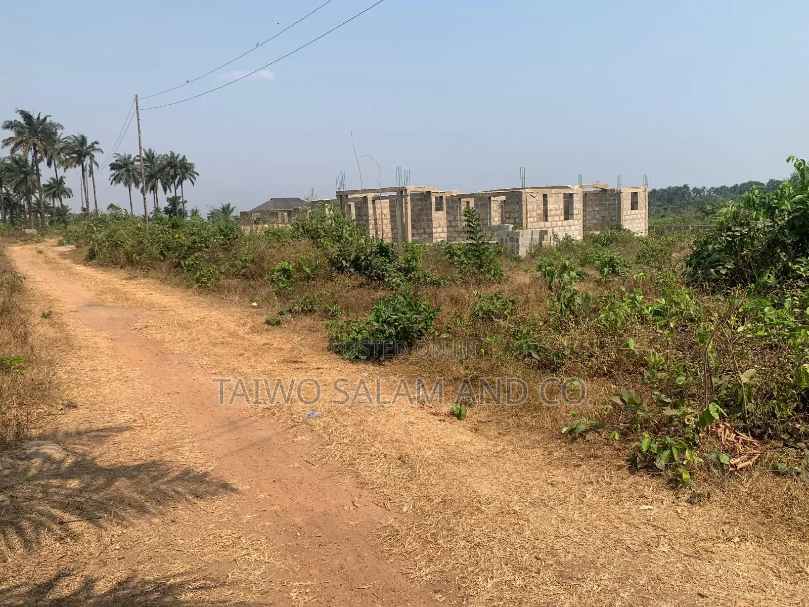 Residential Plot With Cofo at Idi Oro, Onidundun Area Akinyele Moniya in Oyo