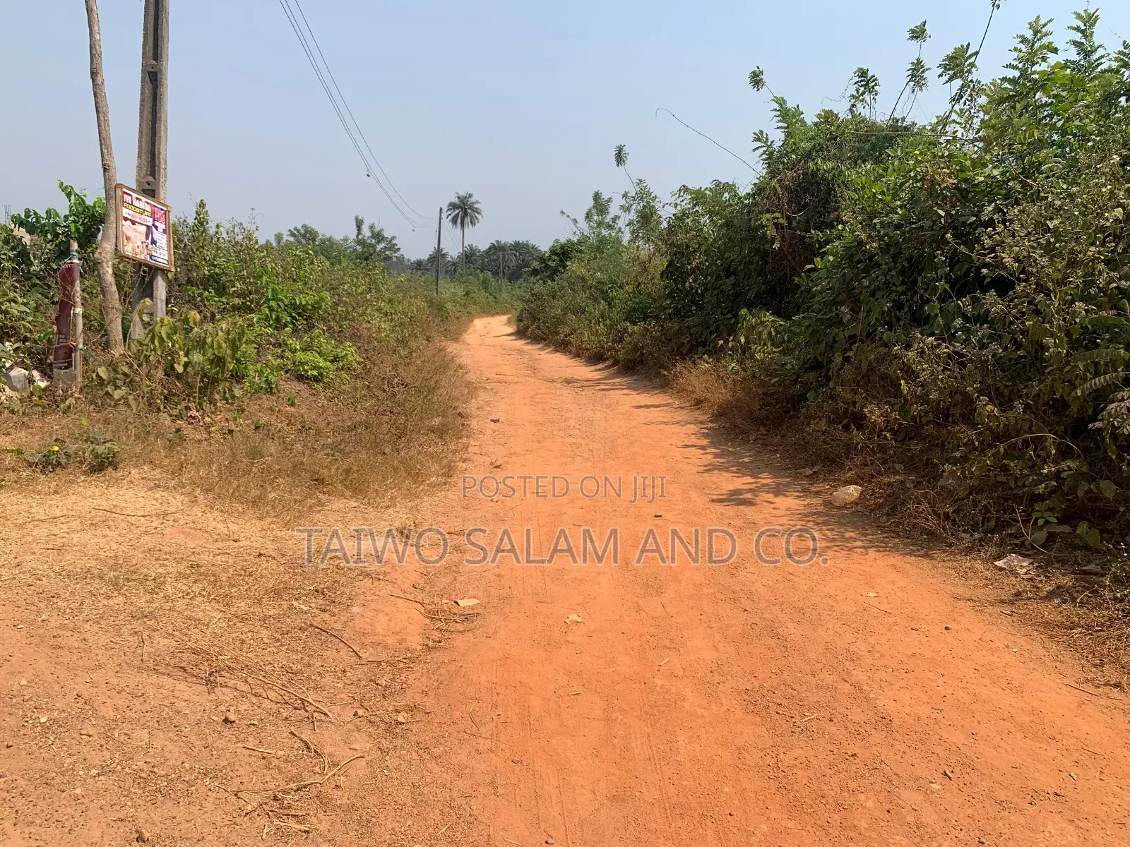 Residential Plot With Cofo at Idi Oro, Onidundun Area Akinyele Moniya in Oyo