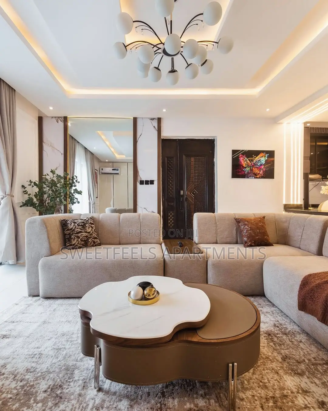 2 Bedroom Apartment With City View in Lekki Phase 1