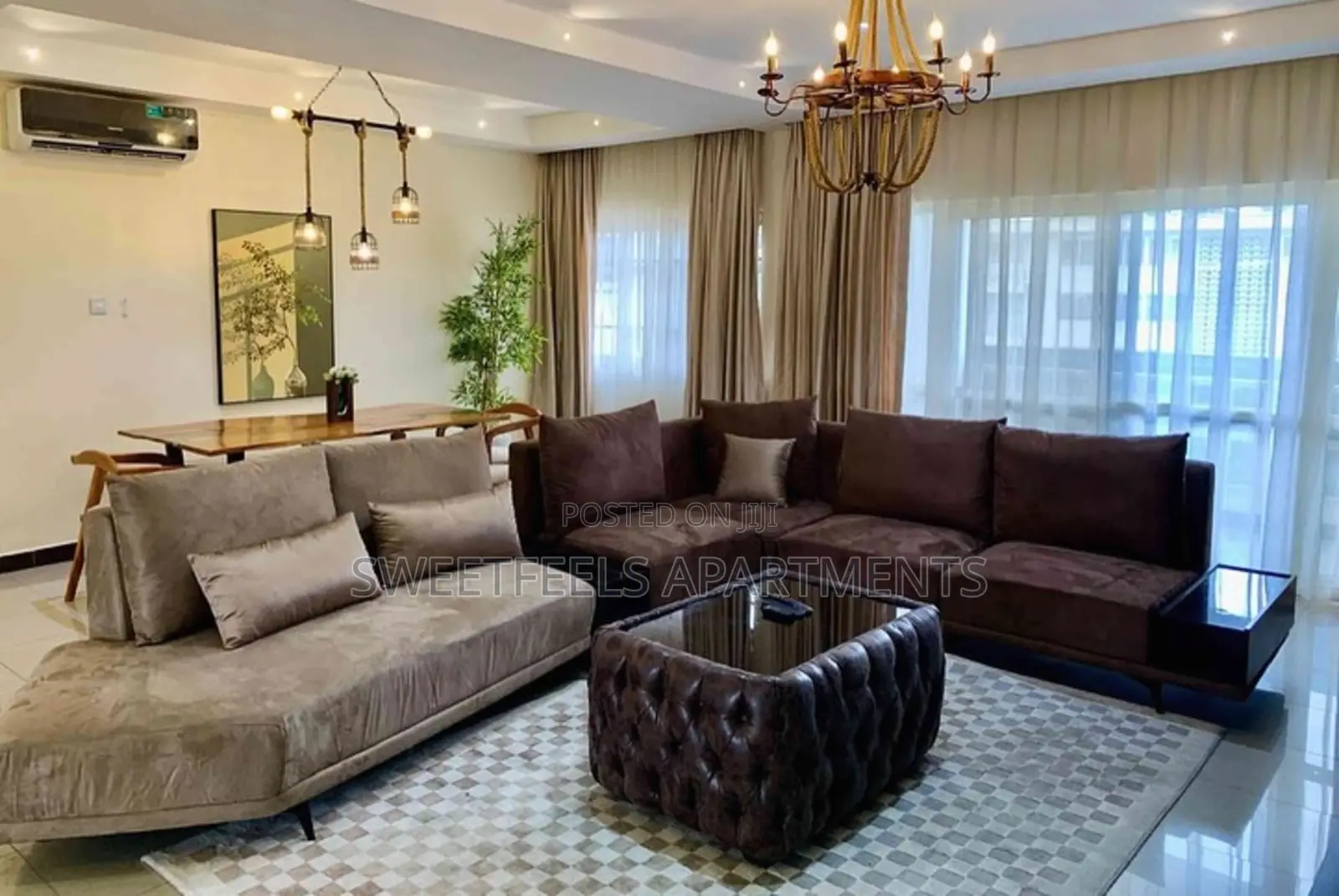 Chess Themed 3 Bedroom Apartment in Ikoyi S.W