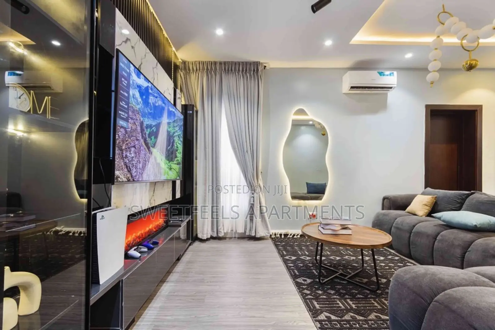 Beautiful 2-Bedroom “Gray” Apartment in Ikate