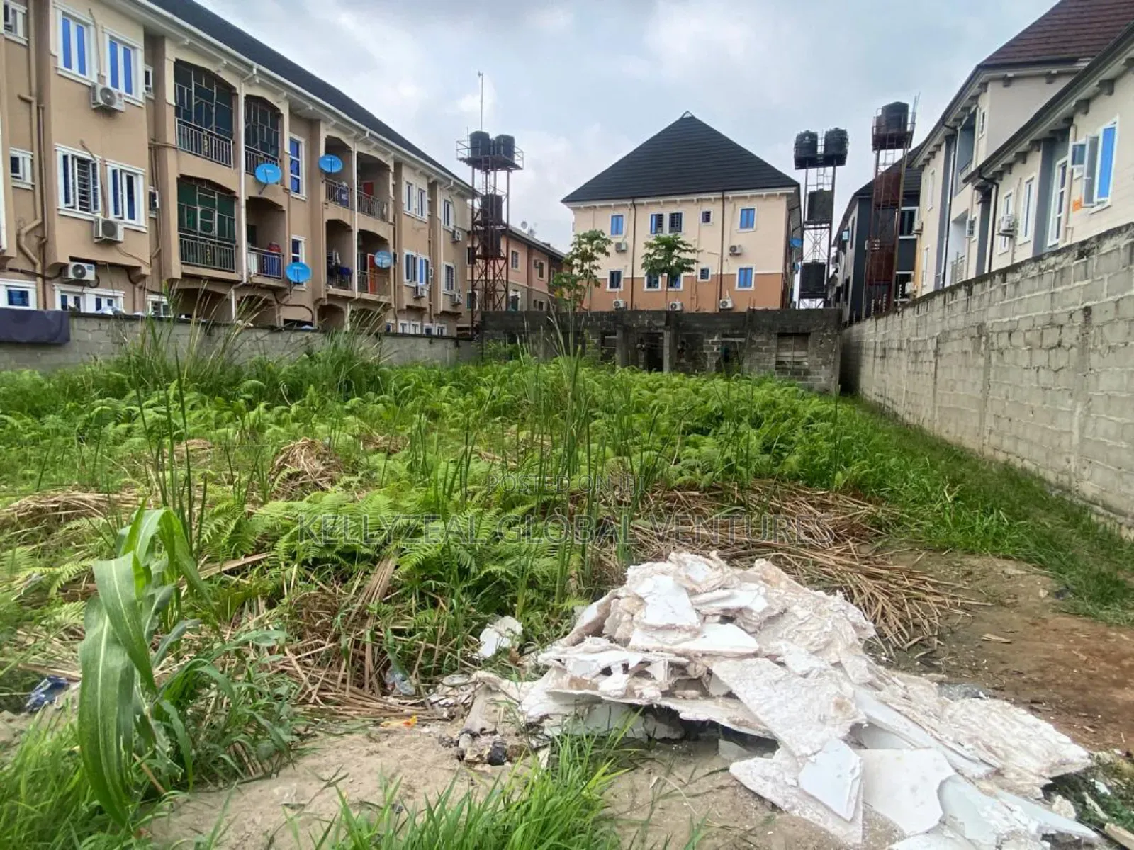 Half Plot of Land for Sale at Hosanna Estate in Ago Palace