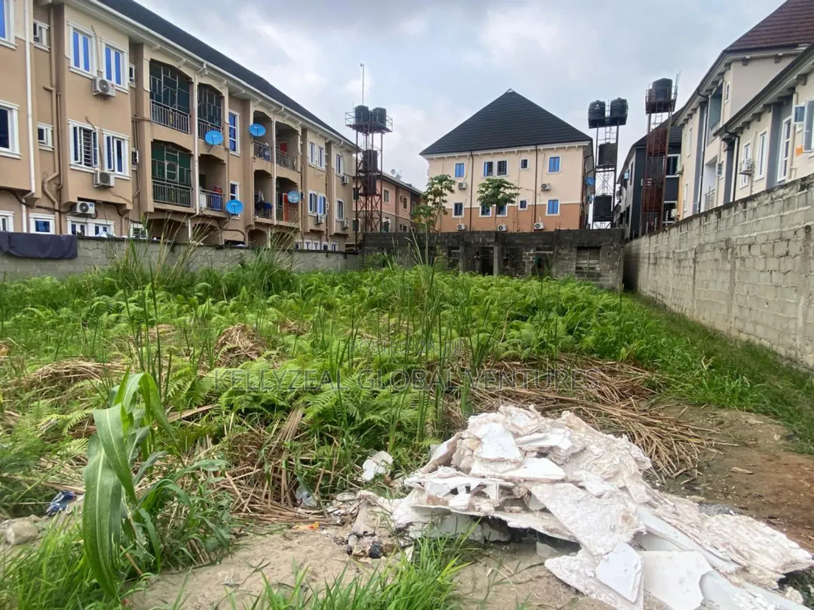 Half Plot of Land for Sale at Hosanna Estate in Ago Palace