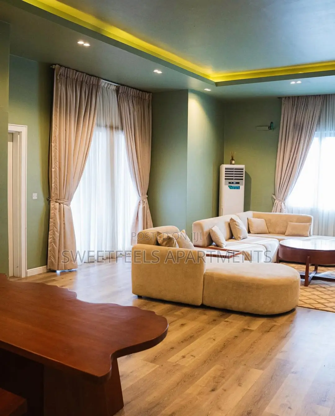 3 Bedroom Earth-Inspired Apartment With Great Views in Lekki Phase 1