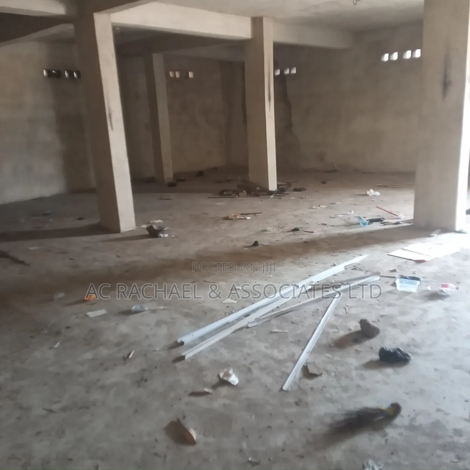250sqm Warehouse With Toilet for Rent at Ago Last Bus Stop in Ago Palace