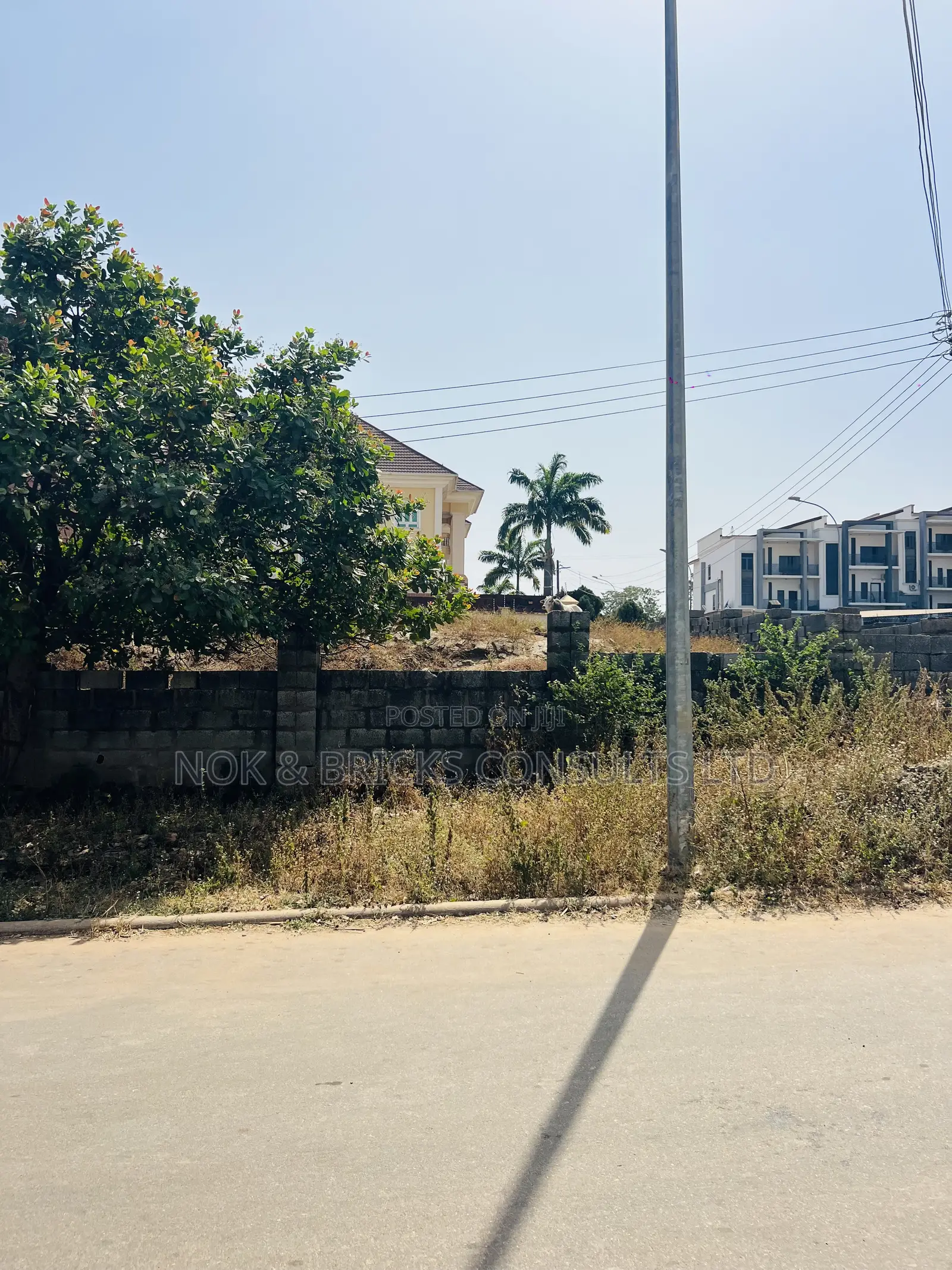 Coner Piece Plot 2000sqm in Guzape District
