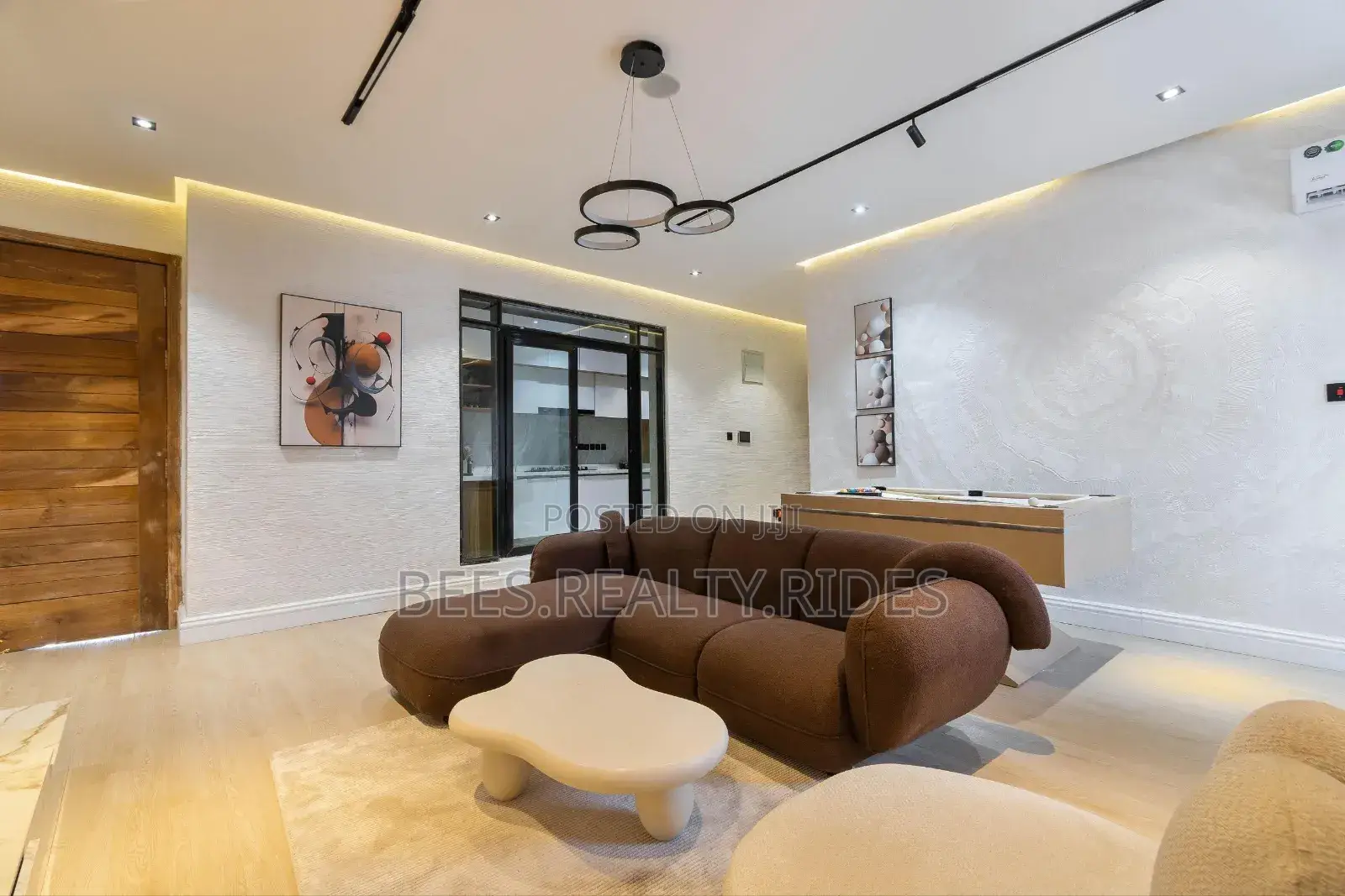 New 2 Bedroom Apartment With a Snooker Board, Pool and a Balcony Space in Ikate