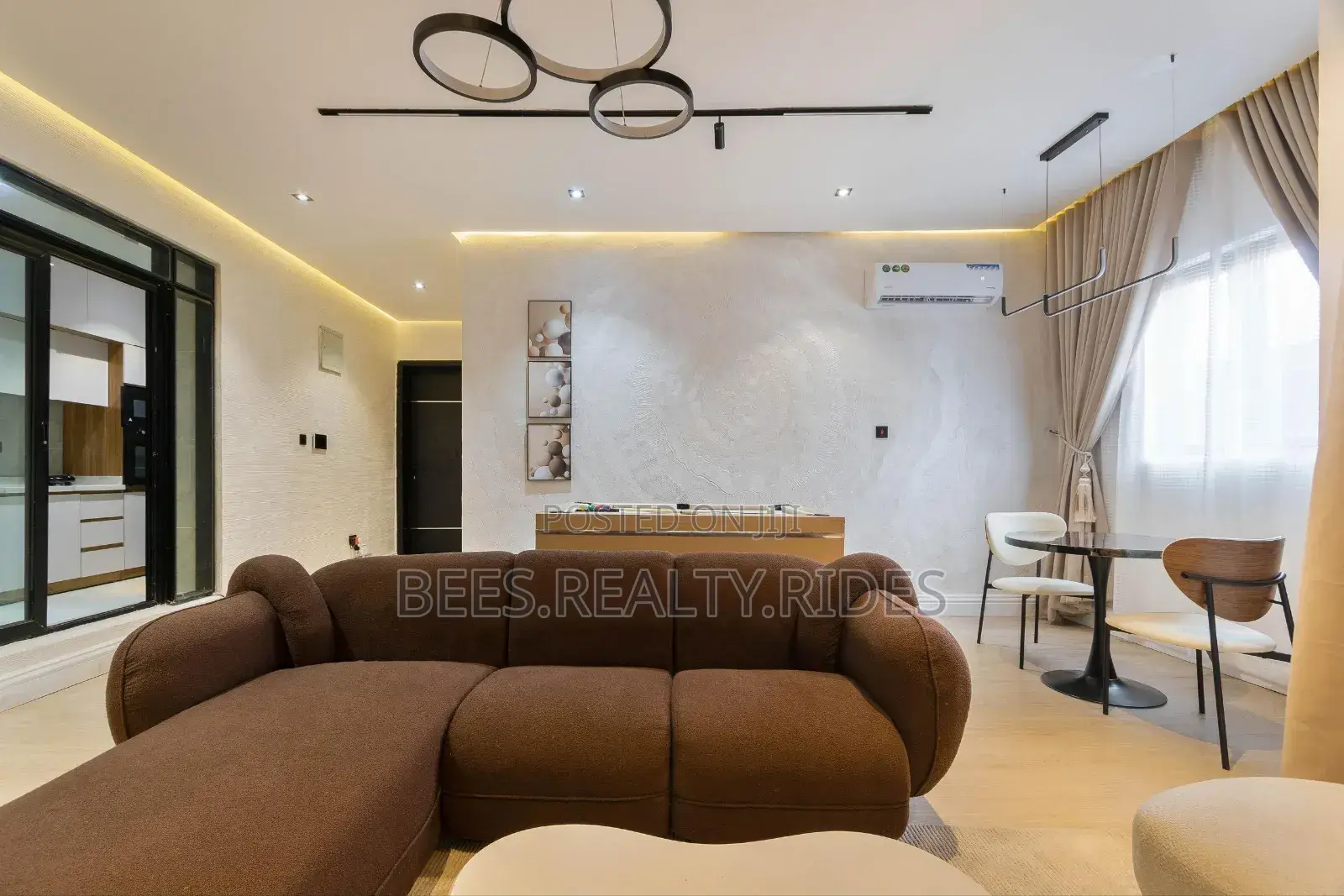 New 2 Bedroom Apartment With a Snooker Board, Pool and a Balcony Space in Ikate
