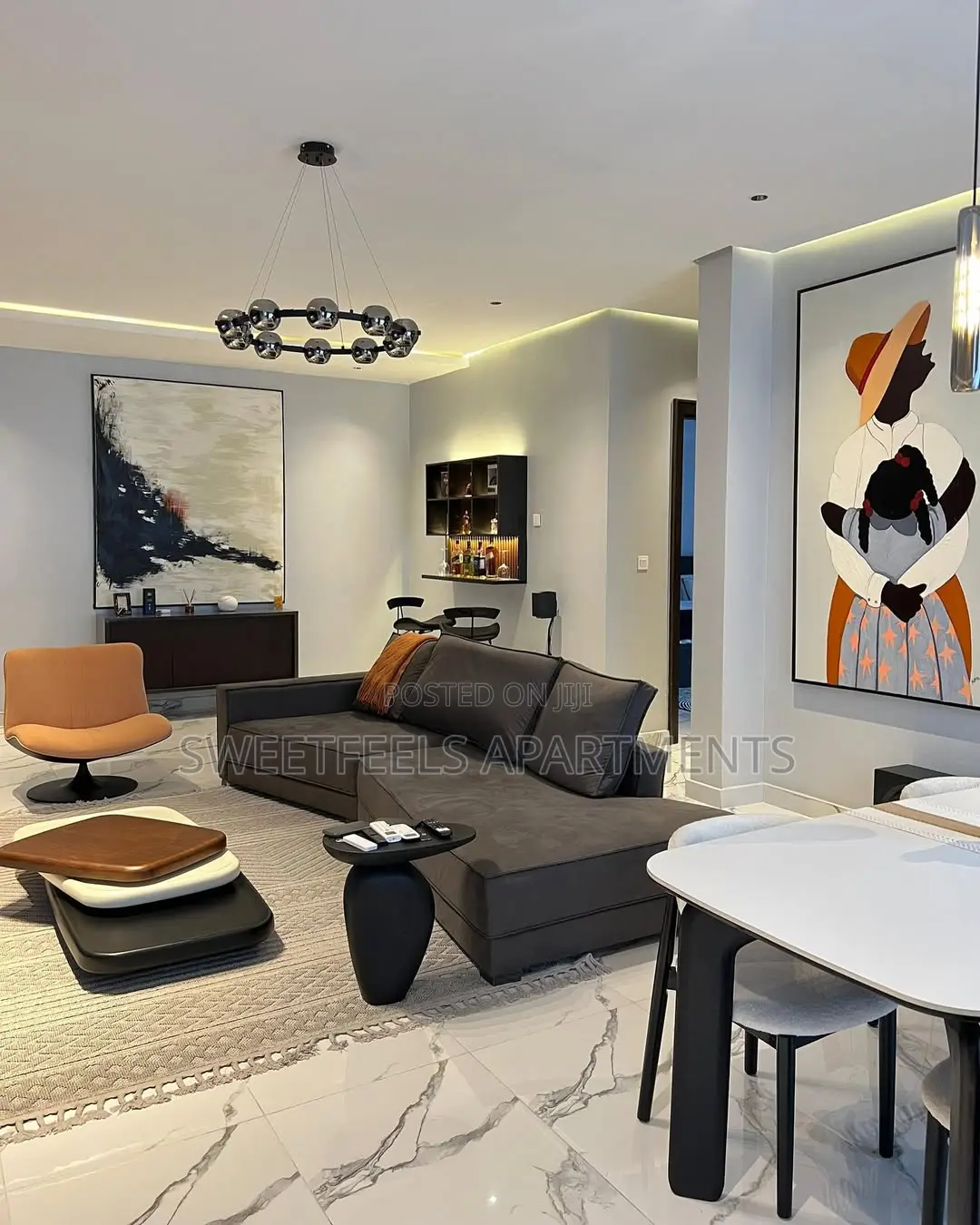 Luxurious Two Bedroom High Rise Apartment in Victoria Island Extension