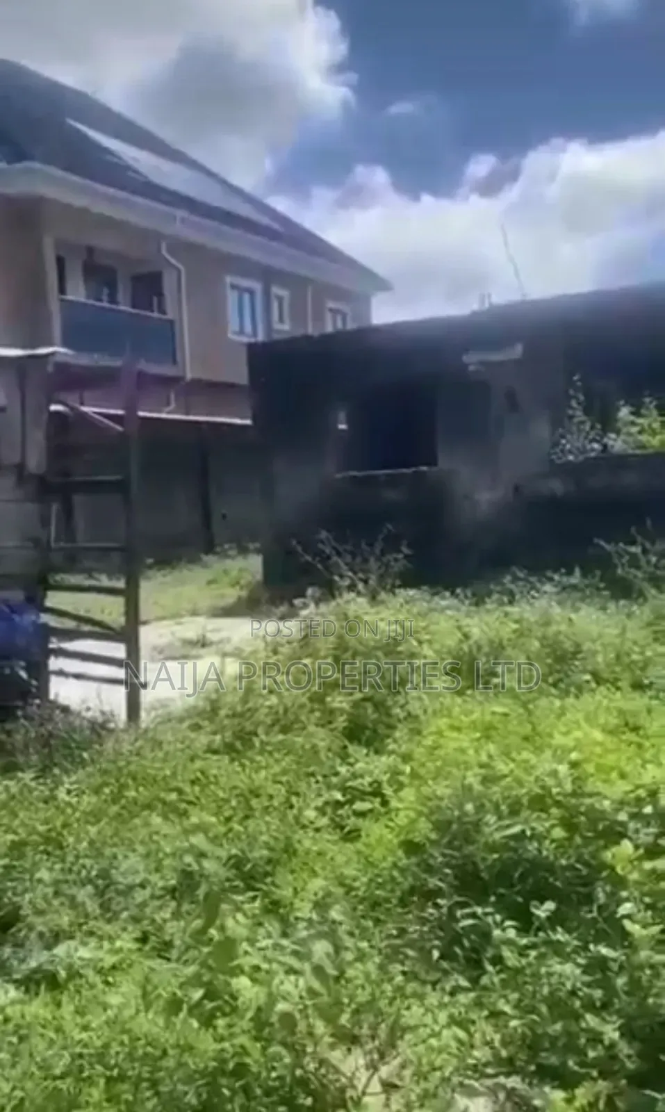 A Plot With Uncompleted Bungalow on It at Ogombo, Ajah for Sale in Sangotedo