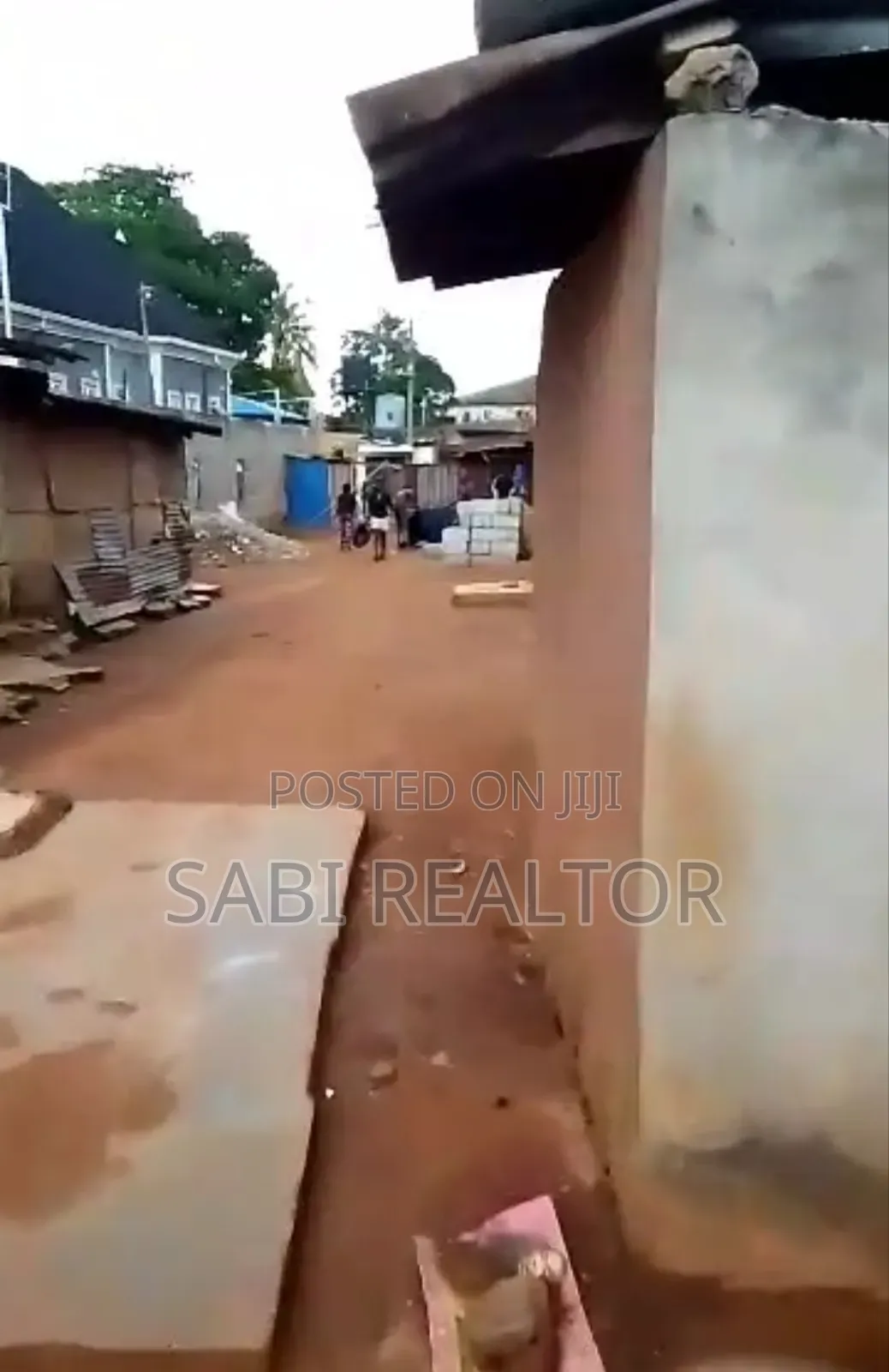 1 Half Plot of Land at Alaguntan at a Street Beside Access Bank in Iyana Ipaja