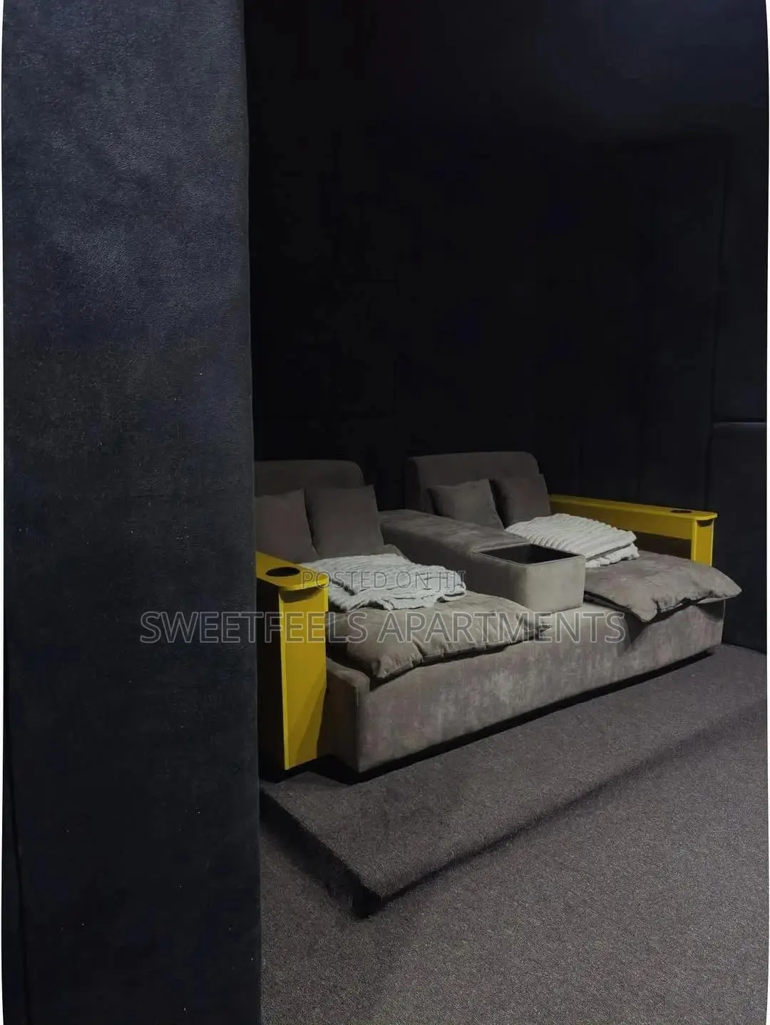 Luxury 3 Bedroom Maisonette With Private Cinema in Lekki Phase 1