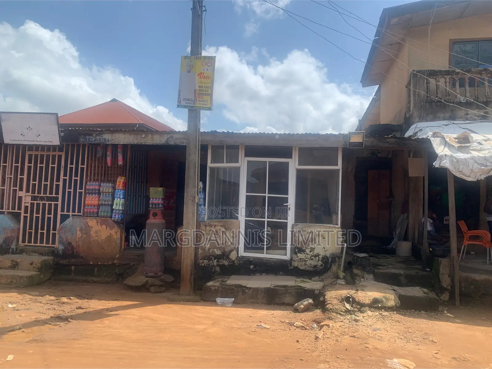 For Sale, 500 SQM of Fenced Property, at Kokoro-Abu, Ikorodu in Ikorodu Garage