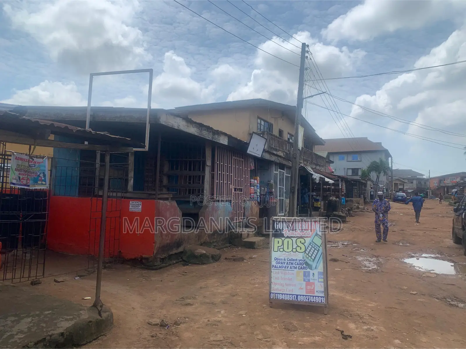 For Sale, 500 SQM of Fenced Property, at Kokoro-Abu, Ikorodu in Ikorodu Garage