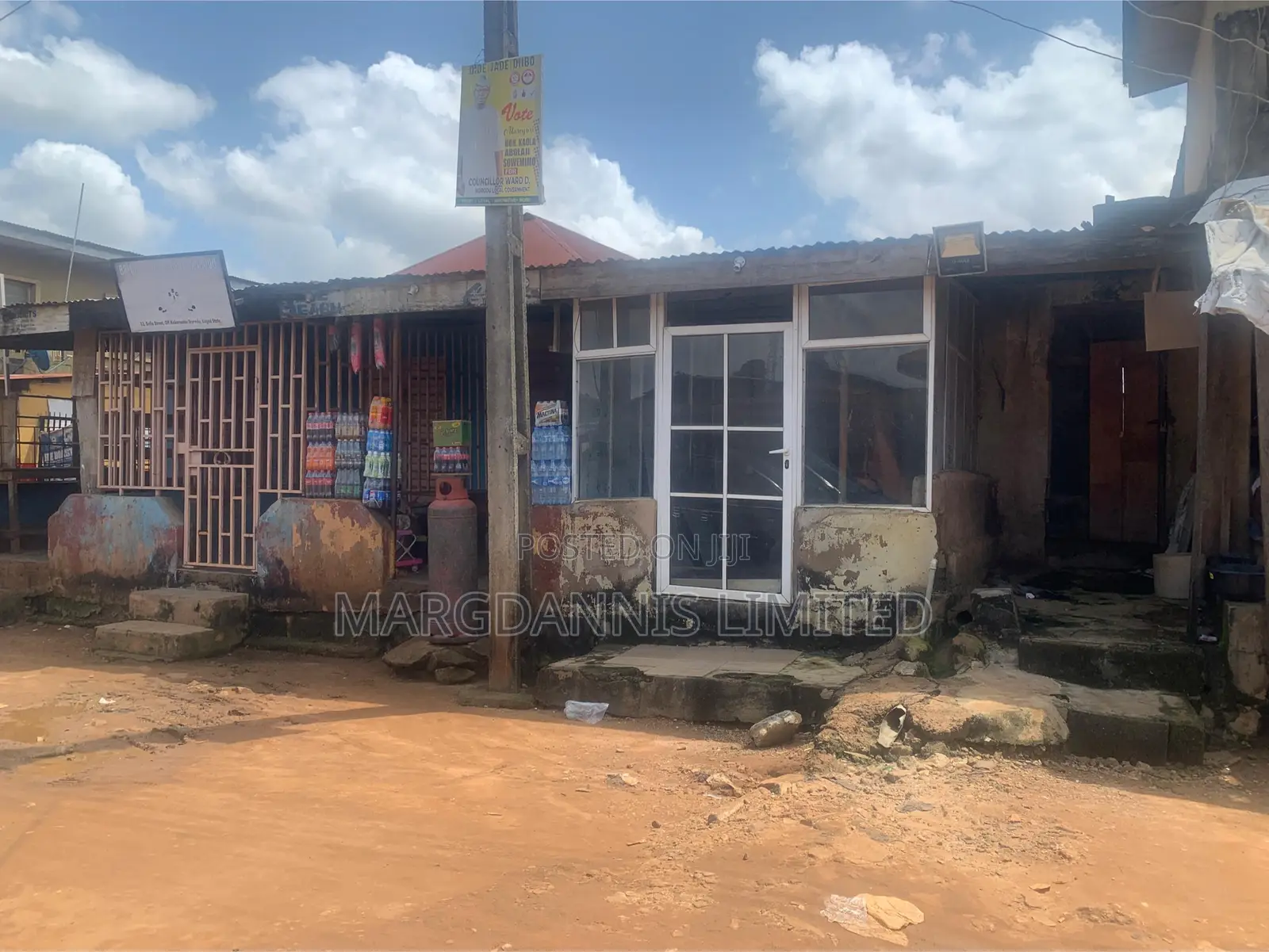 For Sale, 500 SQM of Fenced Property, at Kokoro-Abu, Ikorodu in Ikorodu Garage