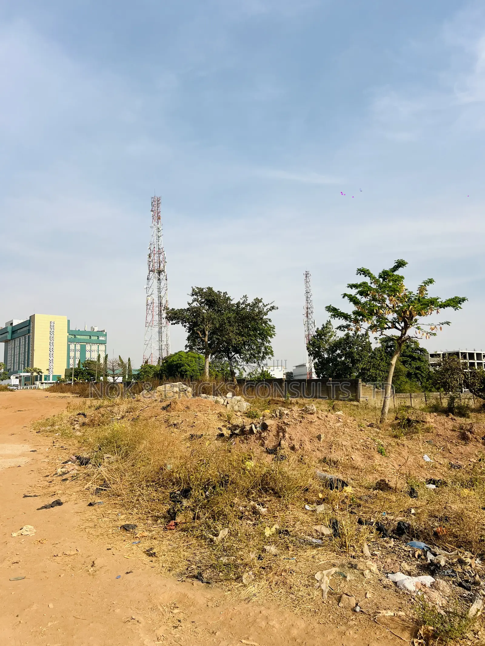 Coner Piece Land By Church Gate Tower in Central Business District