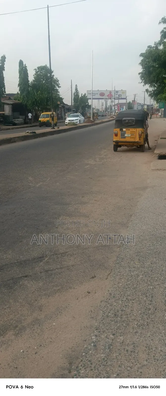 A Full Plot of Land Facing the Express Suit 4all Use in Iyana Ipaja