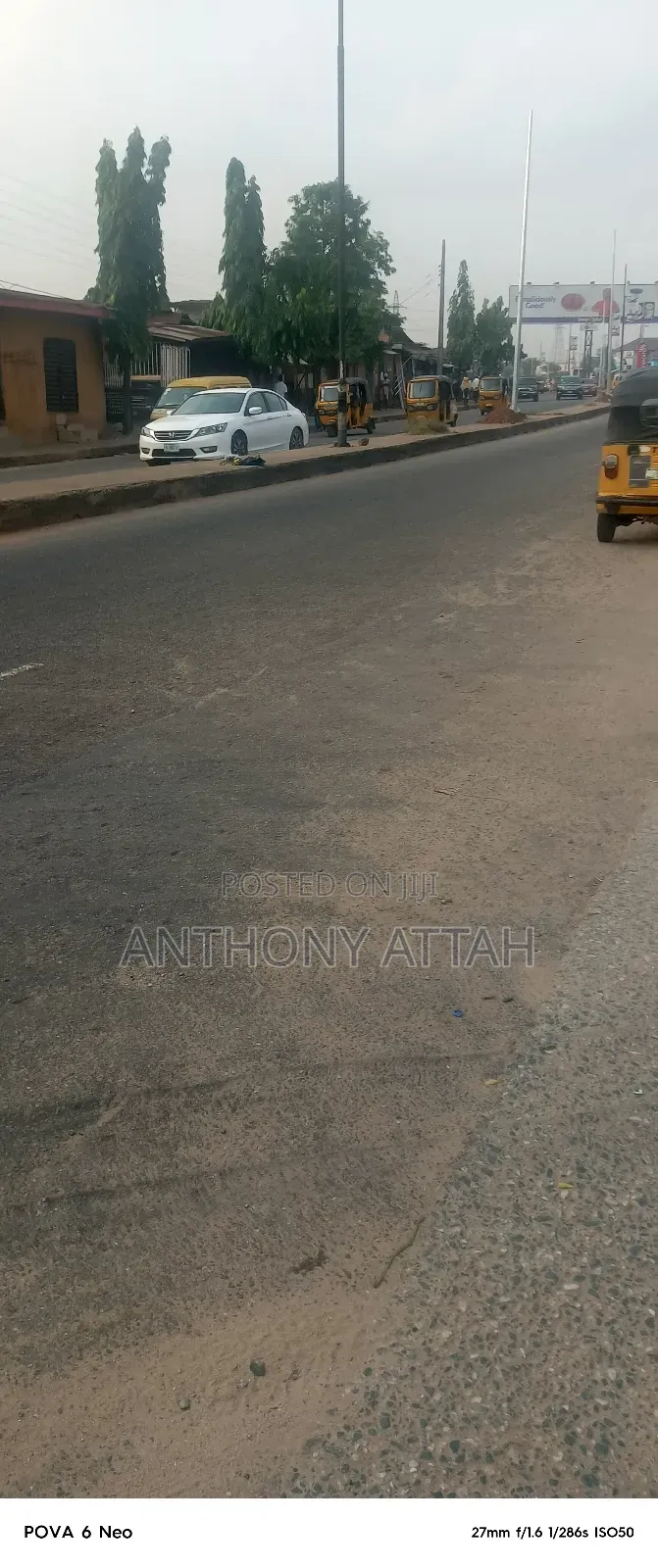 A Full Plot of Land Facing the Express Suit 4all Use in Iyana Ipaja