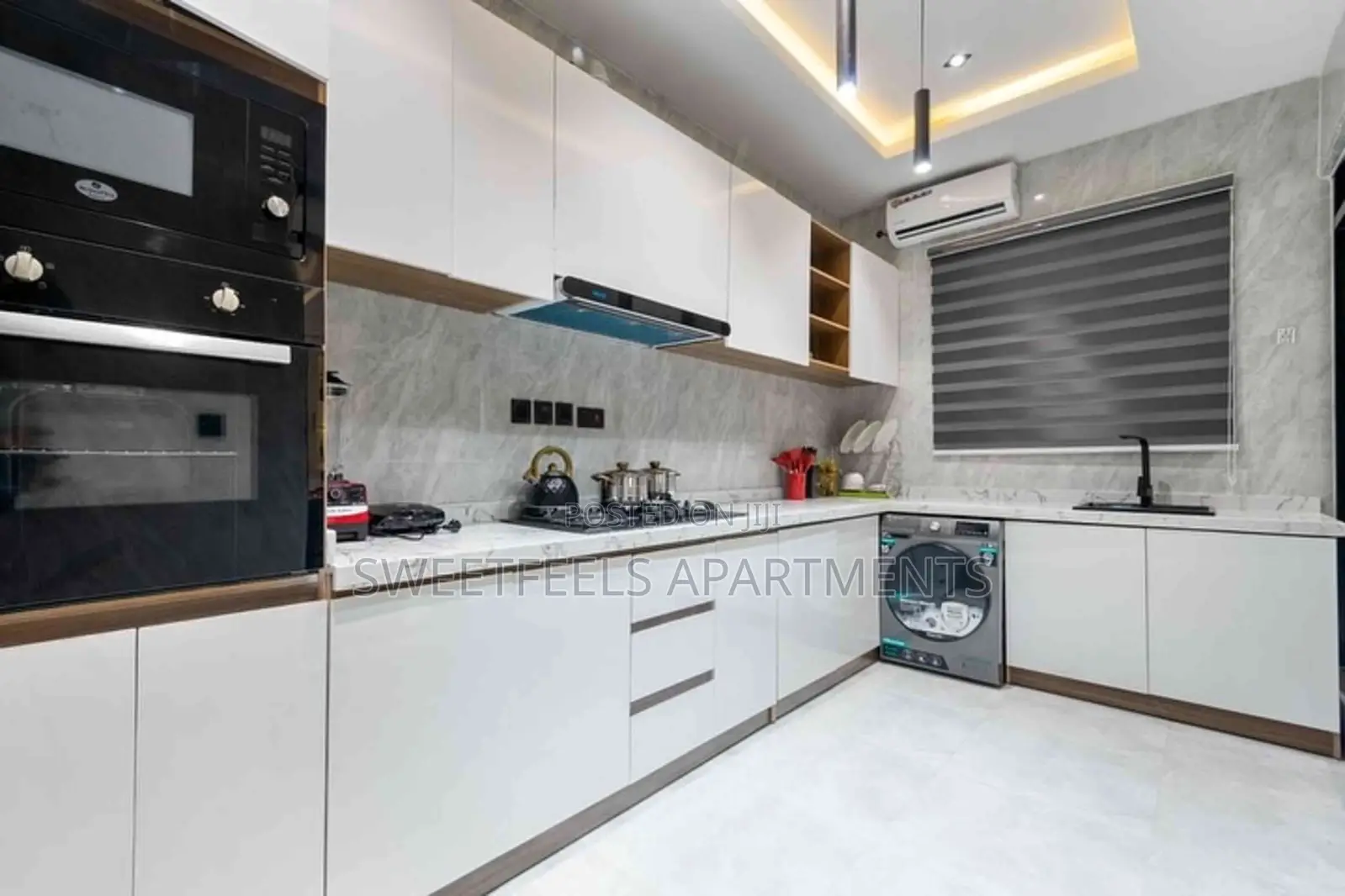 2 Bedroom Apartment With Snooker Board, Table Tennis, Pool and Gym in Ikate